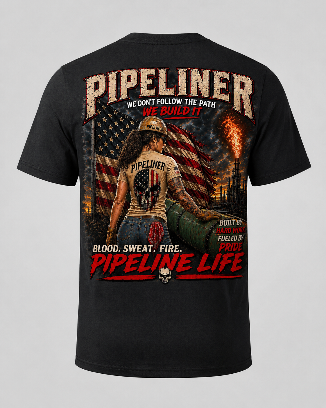 lady Pipeliner Cotton T-Shirt