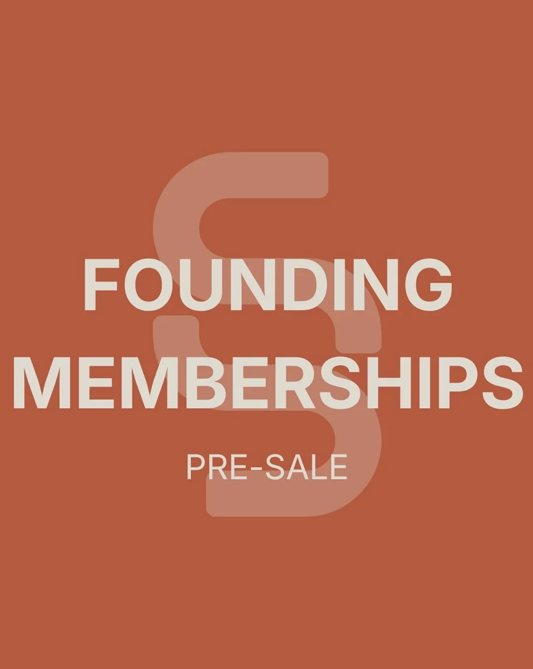 FOUNDING MEMBERSHIP PRE-SALE IS LIVE.

Now&rsquo;s your chance to lock in our lowest membership pricing ever, along with exclusive Founding Member perks, before we open our doors on August 1.

Founding Memberships are available for a limited time onl