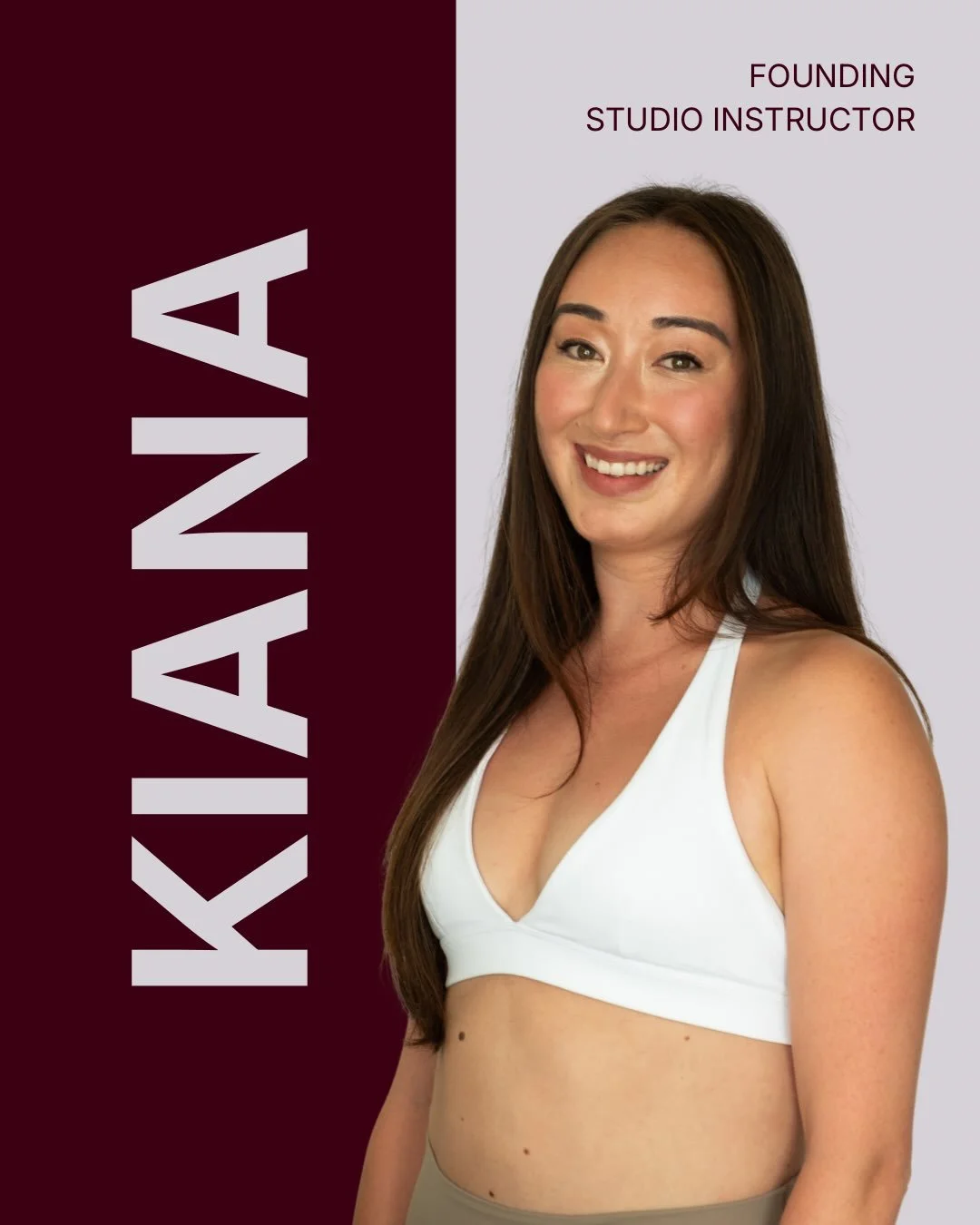Meet Kiana - Founding Studio Instructor!

&ldquo;I&rsquo;ve always loved to move. I grew up as a competitive dancer before trading my dance shoes for running shoes and falling in love with long-distance racing.

Pilates gives me the strength, flow, a