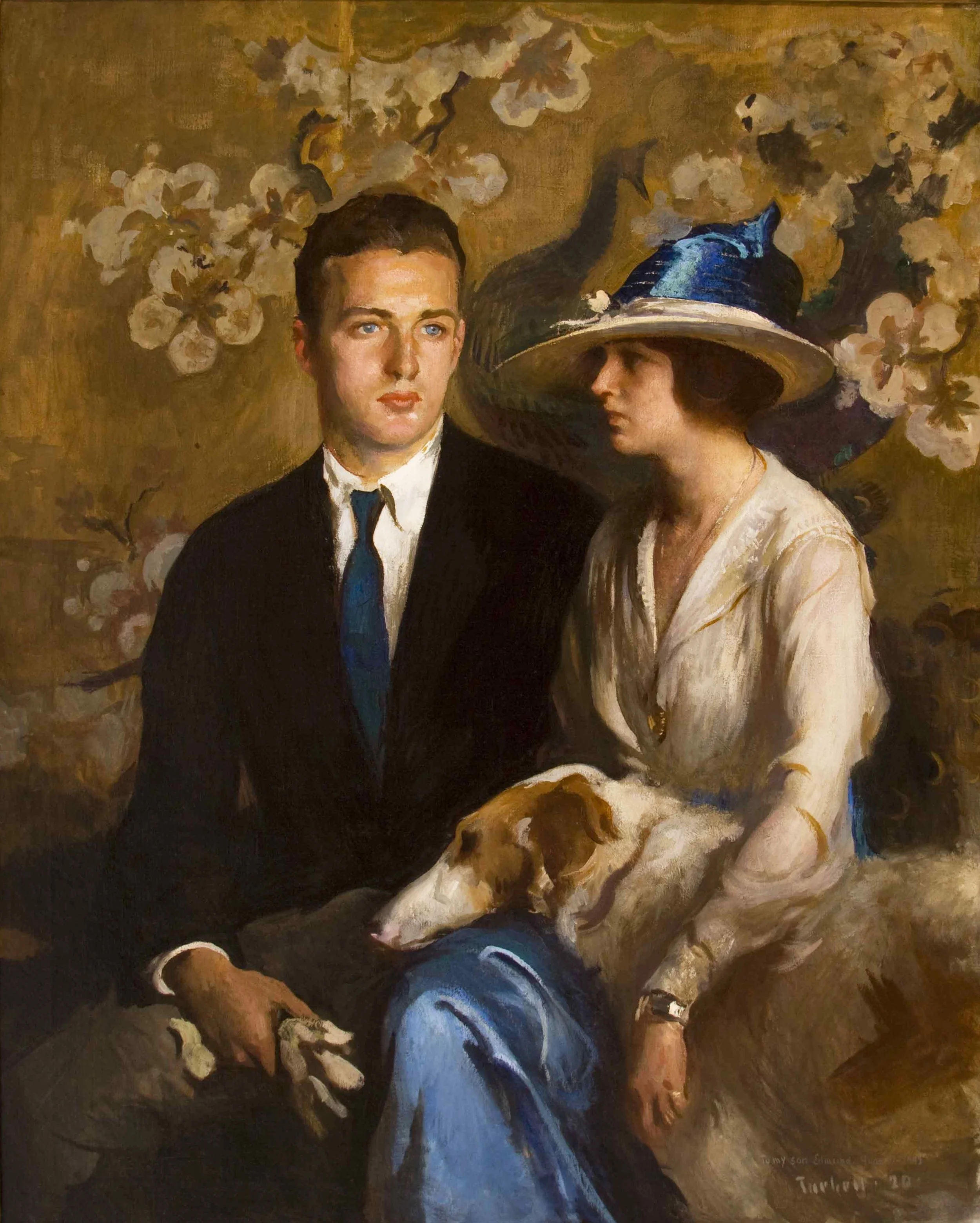 Edmund Charles Tarbell American Impressionism painting featured in past exhibits like Impressionism Transformed at Currier Museum and Tarbell MFA Boston, tracking ECT museum record and Edmund Tarbell art history.
