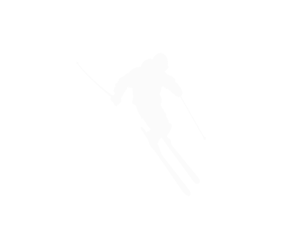 Silhouette of a skier in mid-air against a black background.