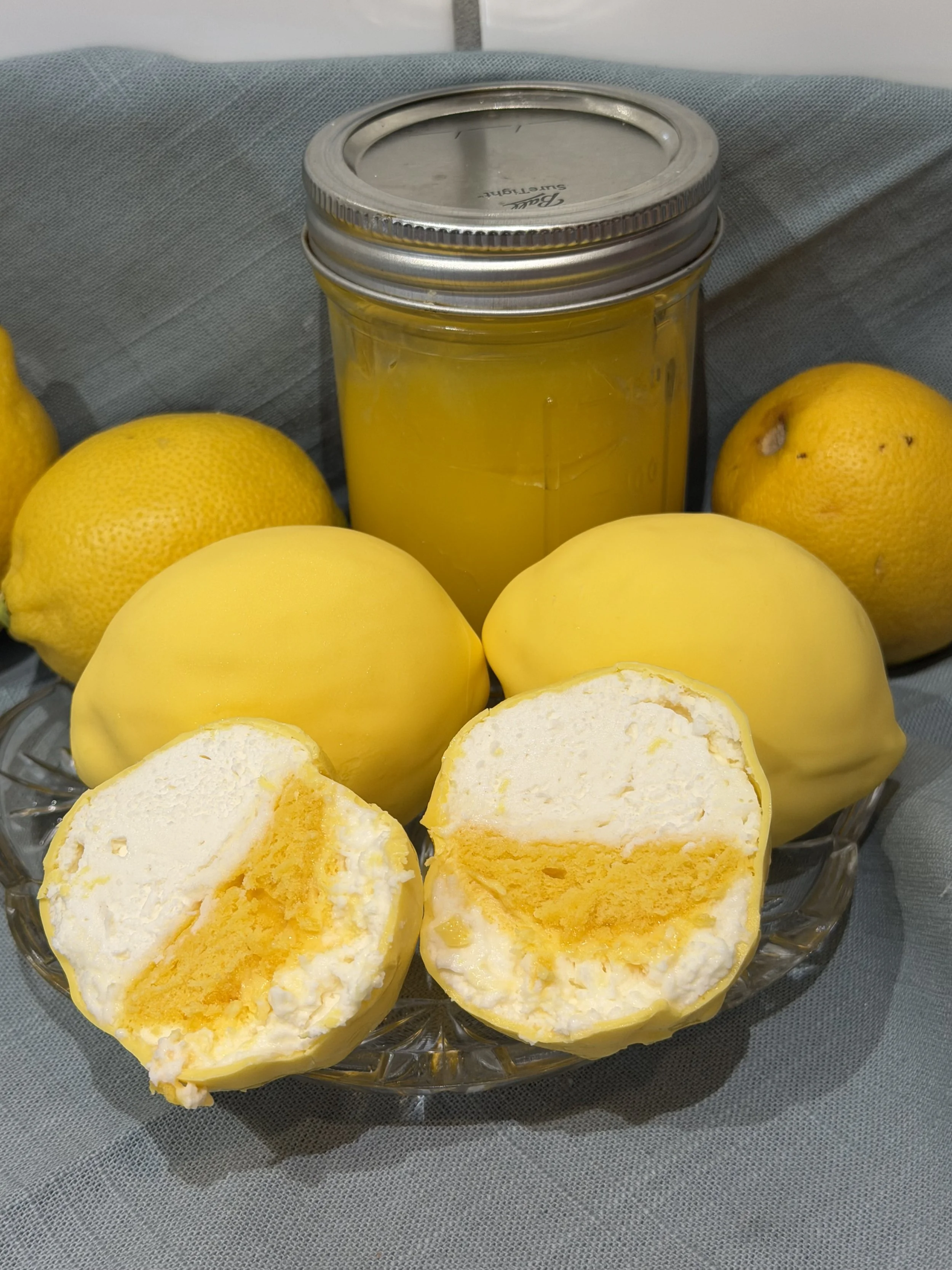 Lemon Mousse Cake