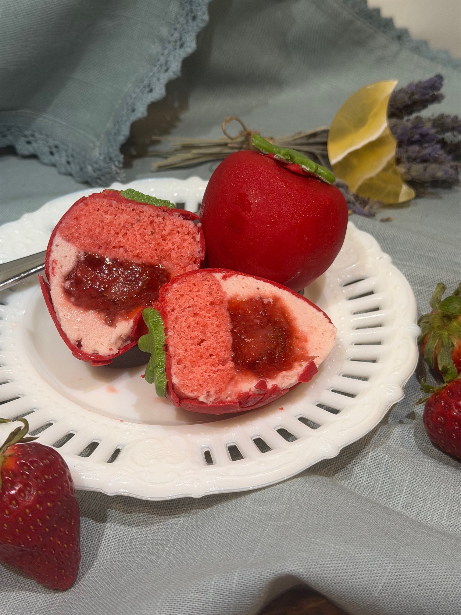 Strawberry Mousse Cake