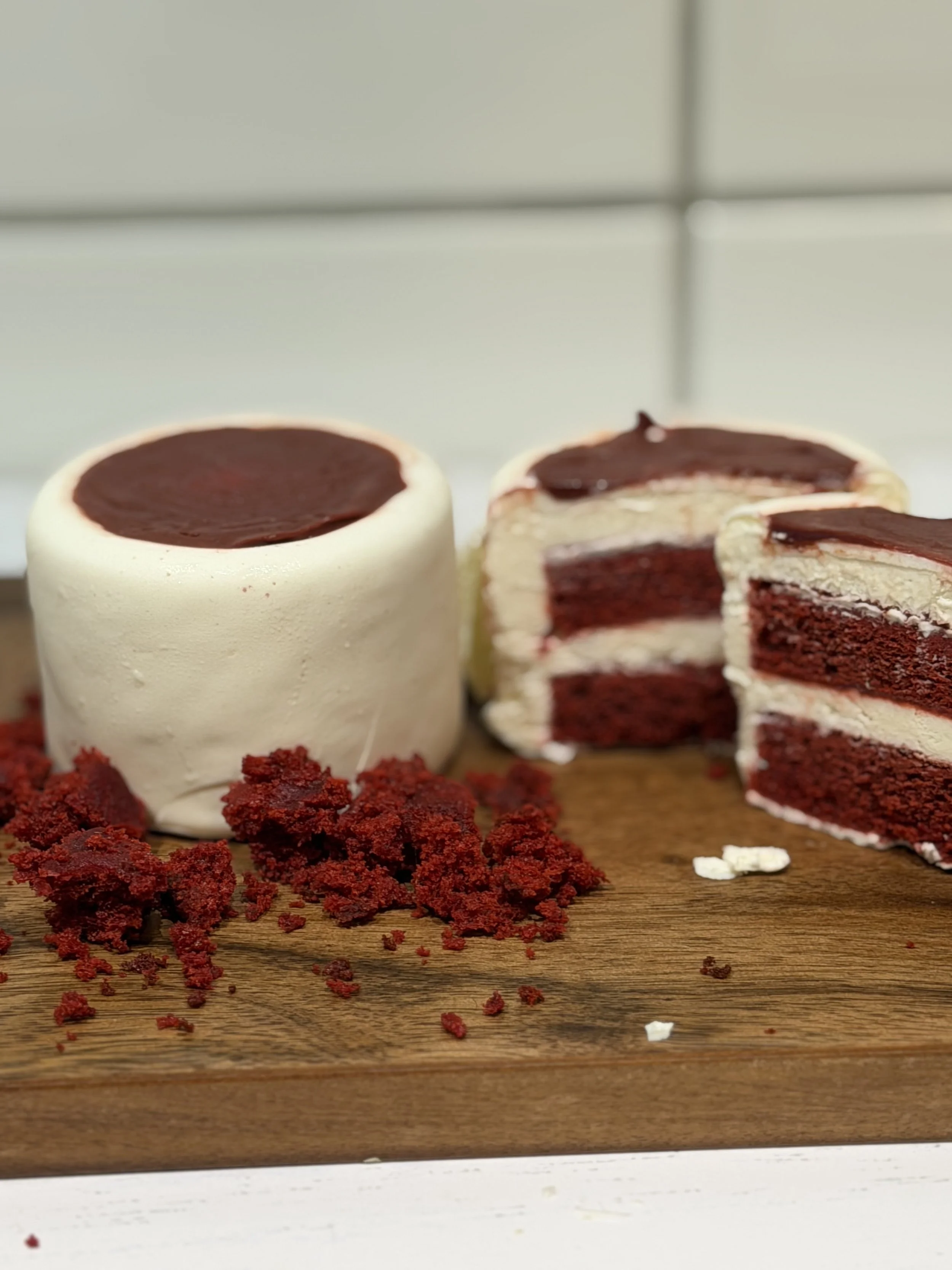 Red Velvet Mousse Cake - Gluten Free