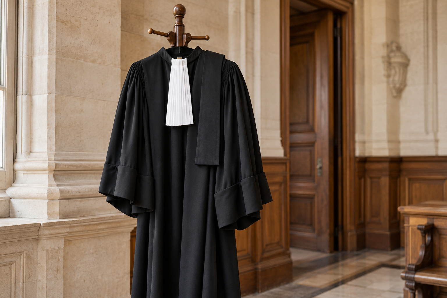 Pourquoi les avocats portent-ils une robe ?