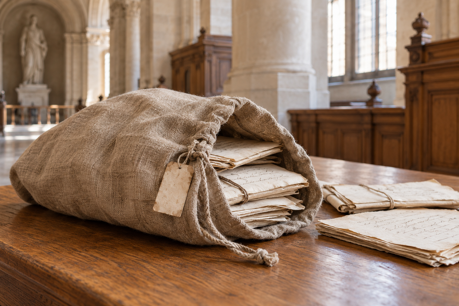 D’où vient l’expression “l’affaire est dans le sac” ? 