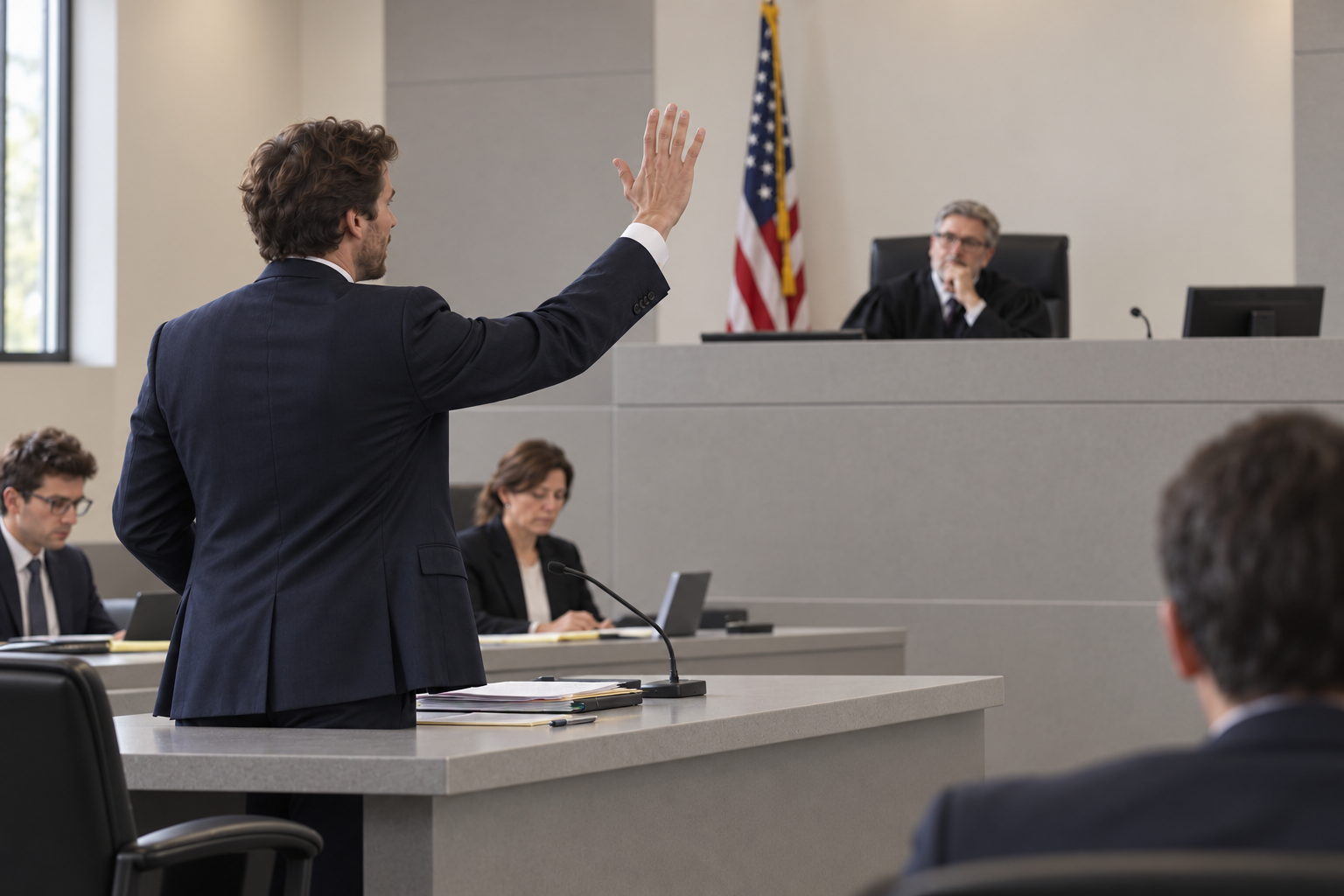 “Objection !” Comme au cinéma ?