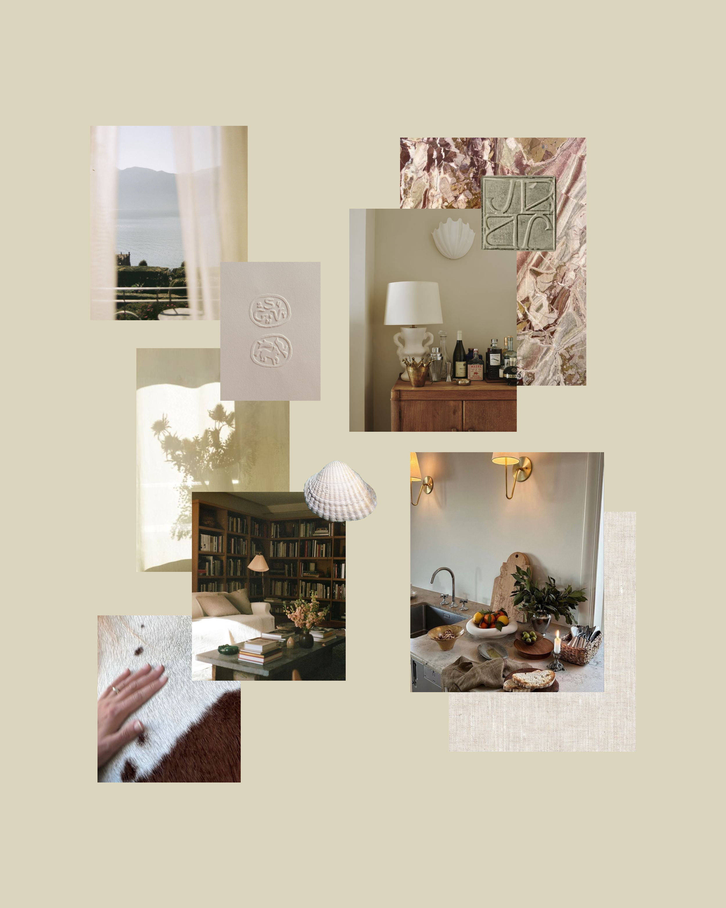 Moodboard for an interior design client