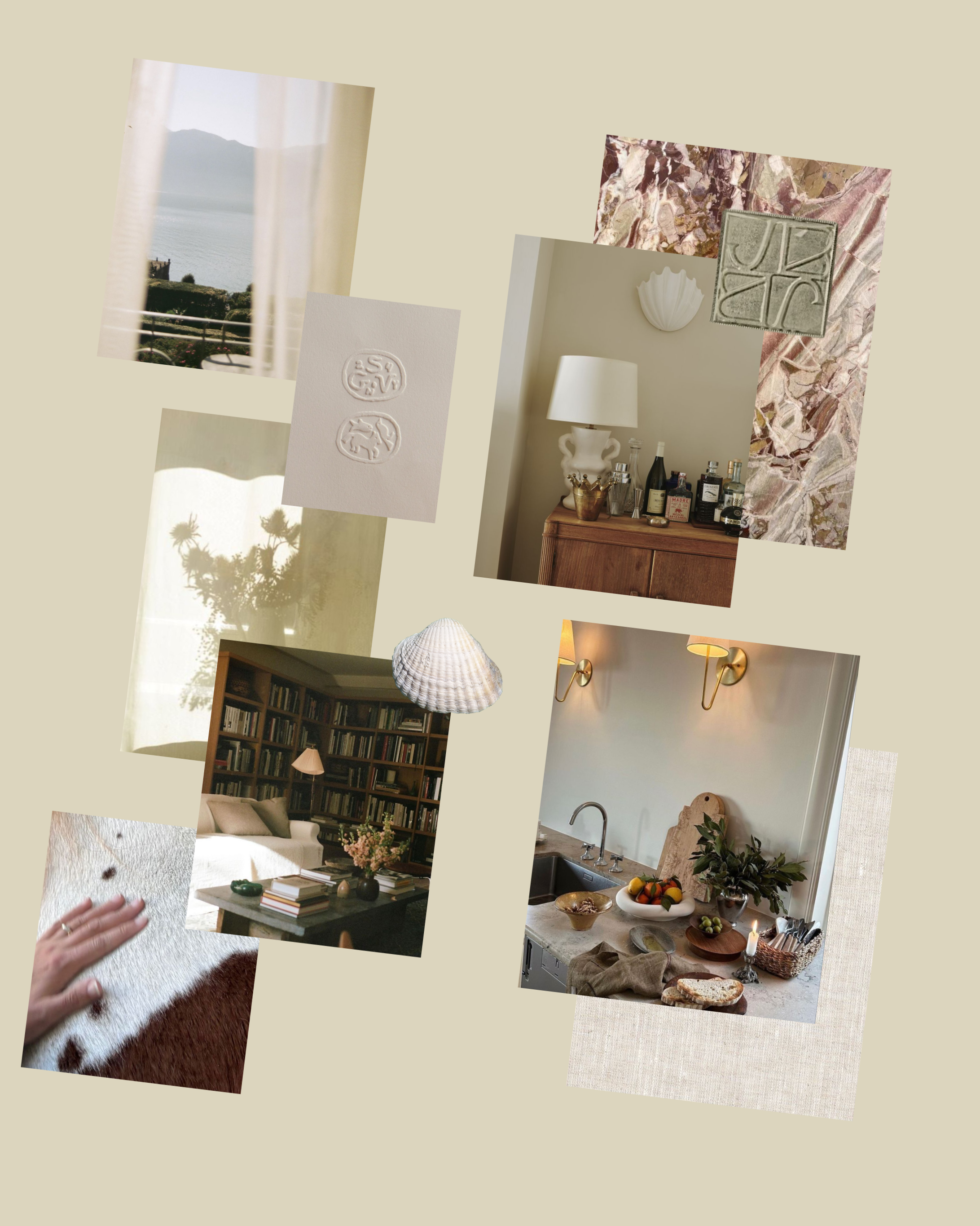 Moodboard for an Interior Designer branding client