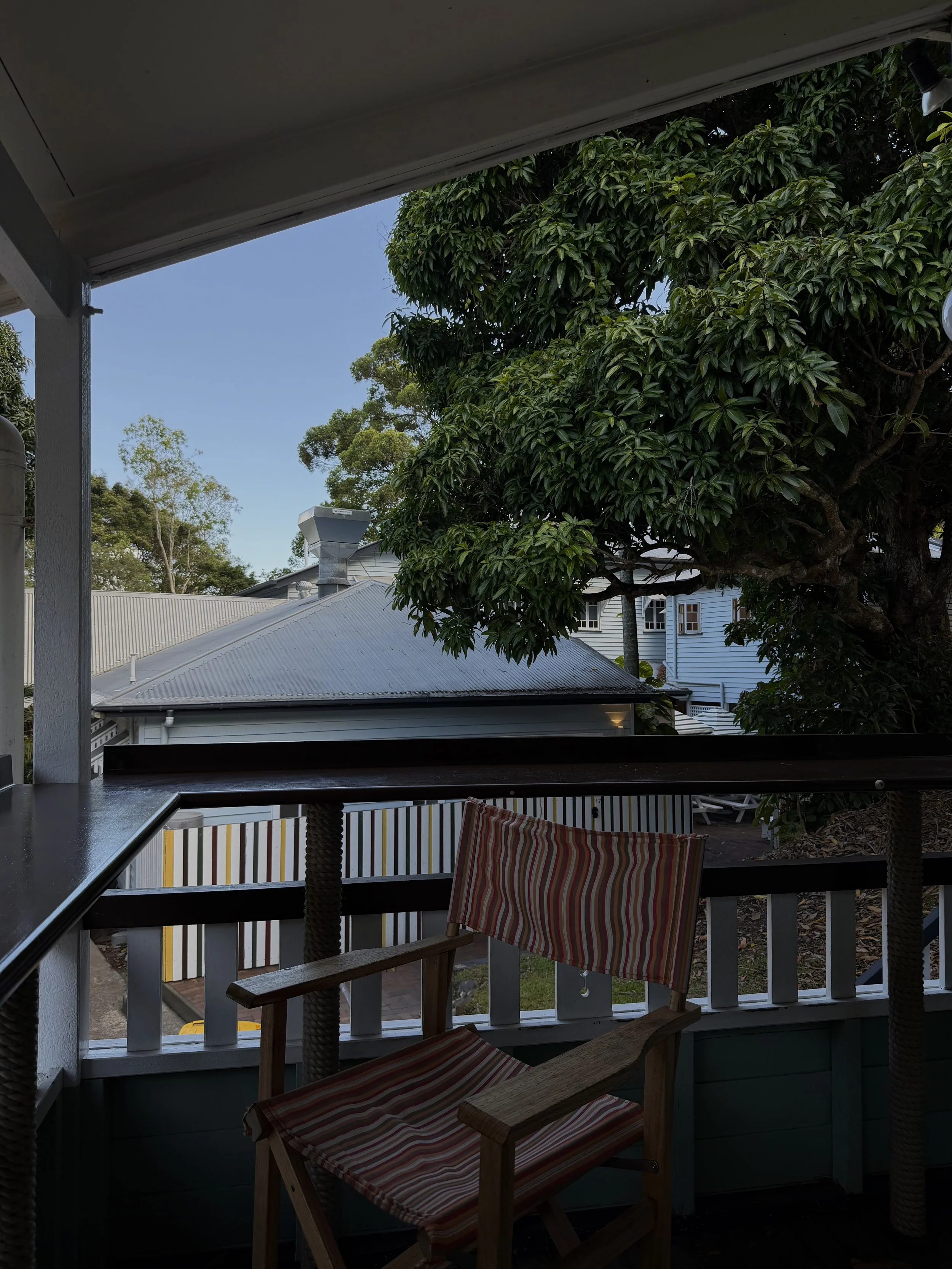 Veranda at Halse Lodge, Noosa, Australia