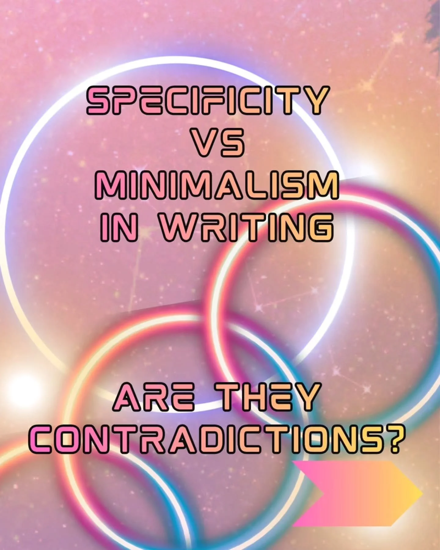 ✨ Specific or Minimalist? 🤔✍️

I keep hearing authors swear by both &ldquo;add vivid detail&rdquo; AND &ldquo;keep descriptions minimal.&rdquo;

Sounds contradictory&hellip; but it&rsquo;s not.

These two techniques actually work together. 🔥
Specif