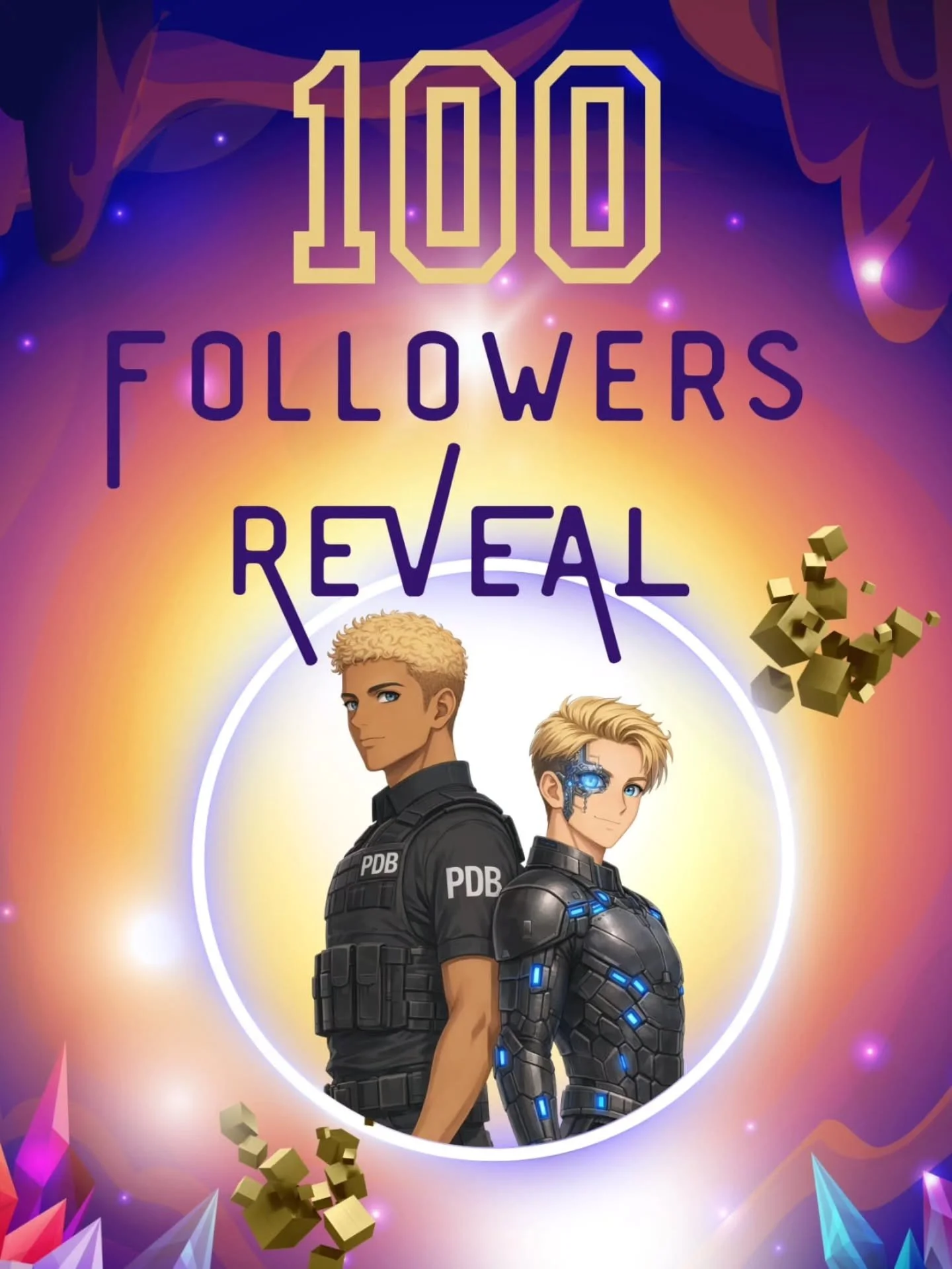 🎉💯 100 followers?! I&rsquo;m over the moon! 🌙✨

Thank you for joining me on this wild, mythic, word-loving ride 🐉📚🪄

Whether you're here for the lore, the lines, or the late-night rewrites 🖋️🌌
I&rsquo;m so grateful for every like, comment, an