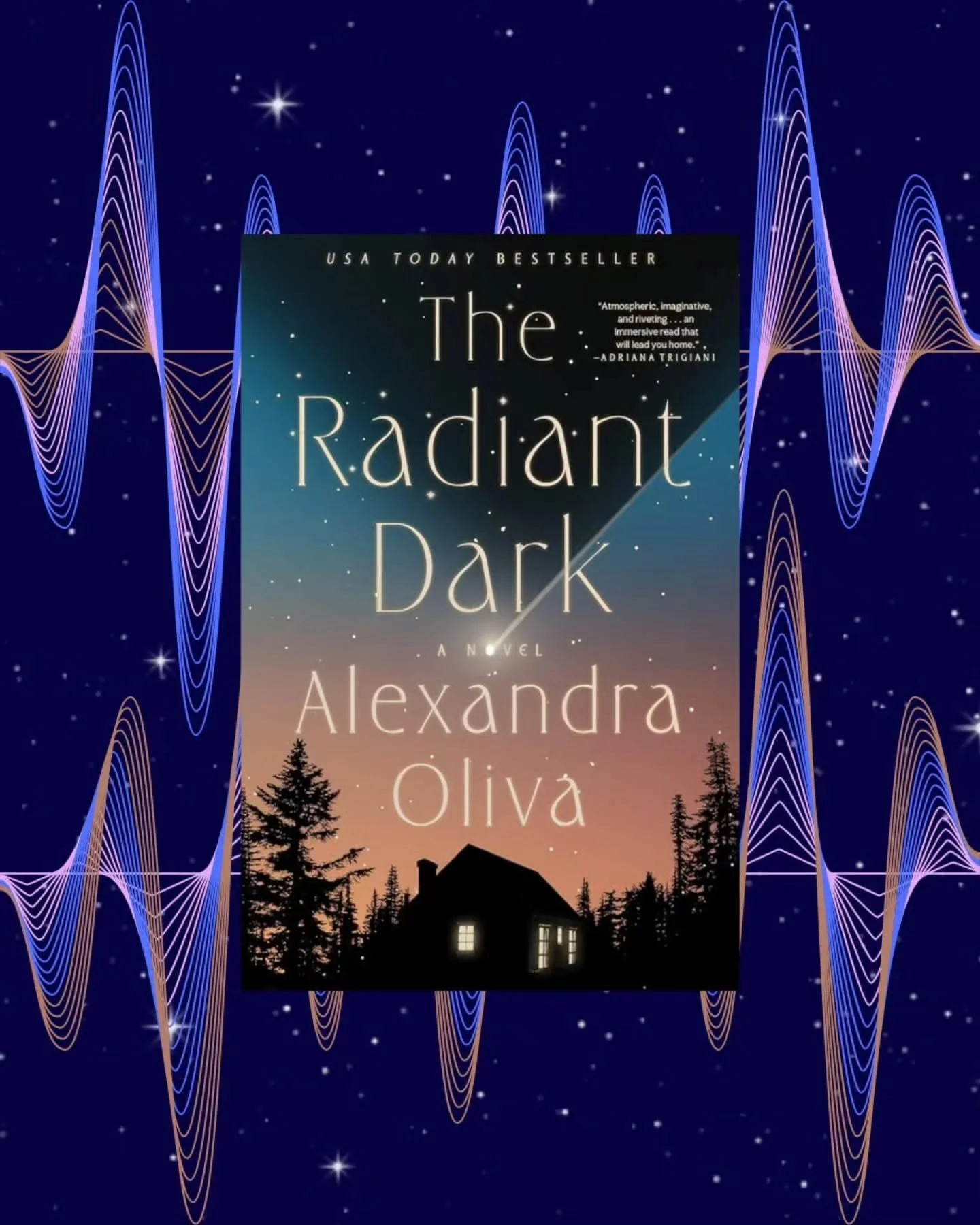 I&rsquo;m really torn on how to rate The Radiant Dark by Alexandra Olivia. 🤯📚

As a Sci Fi, it&rsquo;s a 1 star read for me ⭐. The science and first contact elements are extremely light 🛸✨. If you&rsquo;re looking for high concept Sci-Fi, big idea