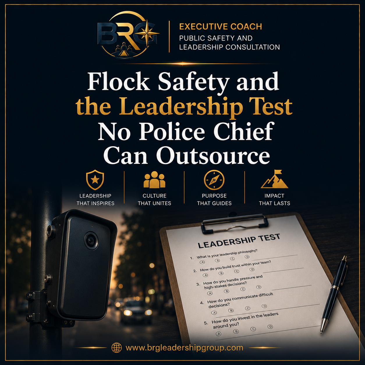Flock Safety and the Leadership Test No Police Chief Can Outsource
