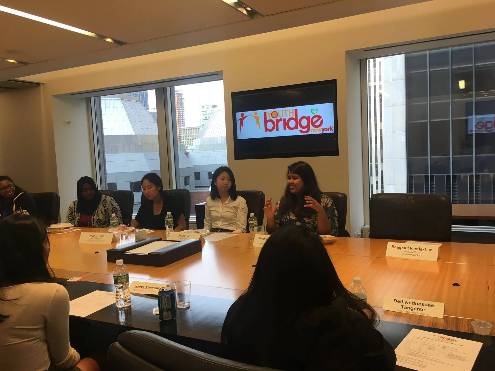 An accomplished panel of alumni gave advice to our 12th grade Bridgers