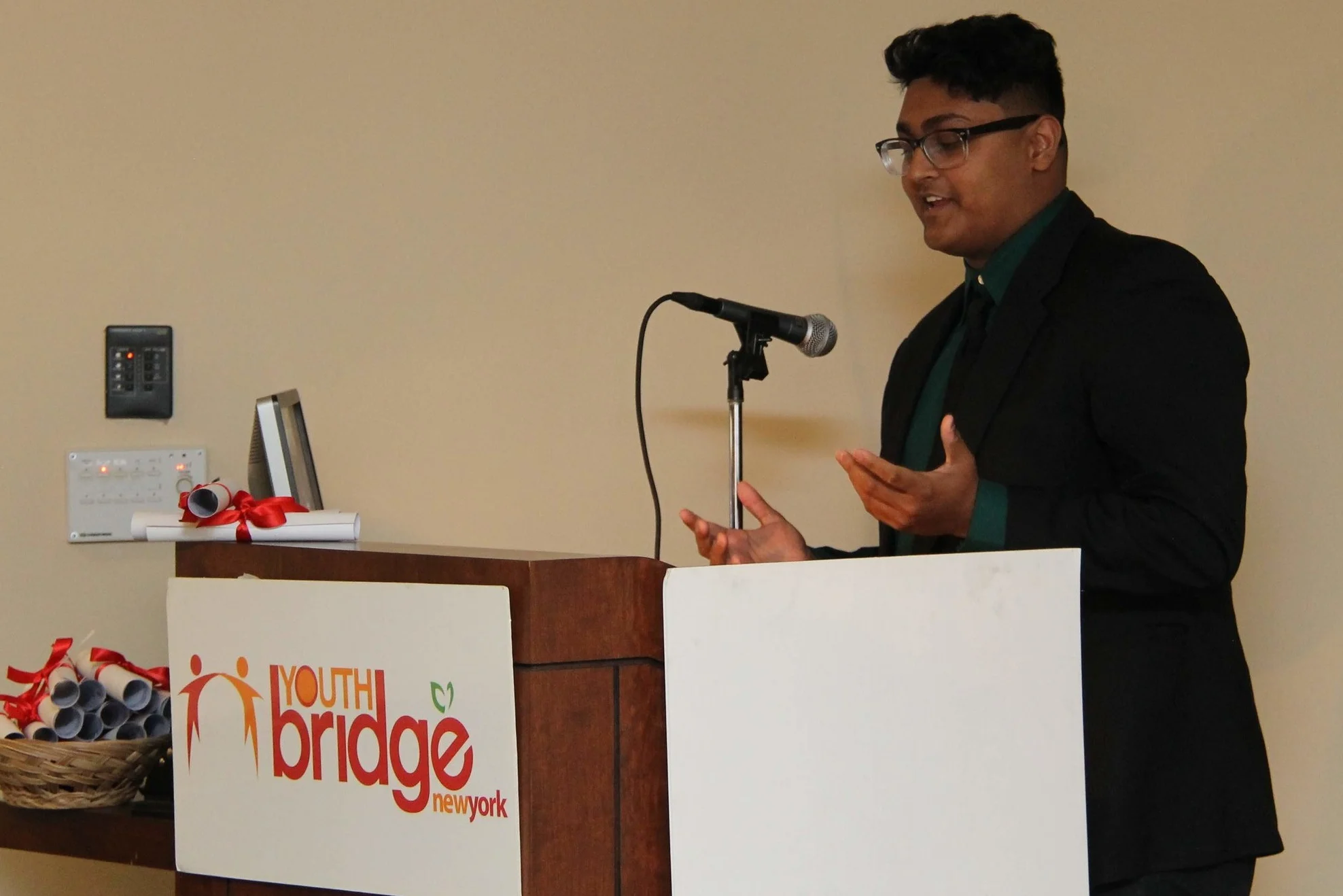 Alif Matin is a graduating senior at The Bronx High School of Science .
