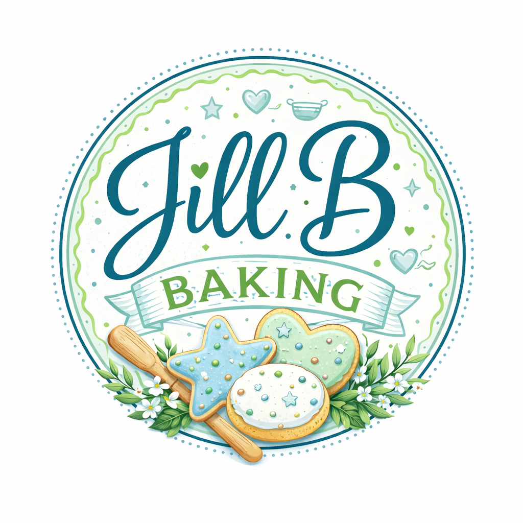 Baking logo sugar cookies frosting custom