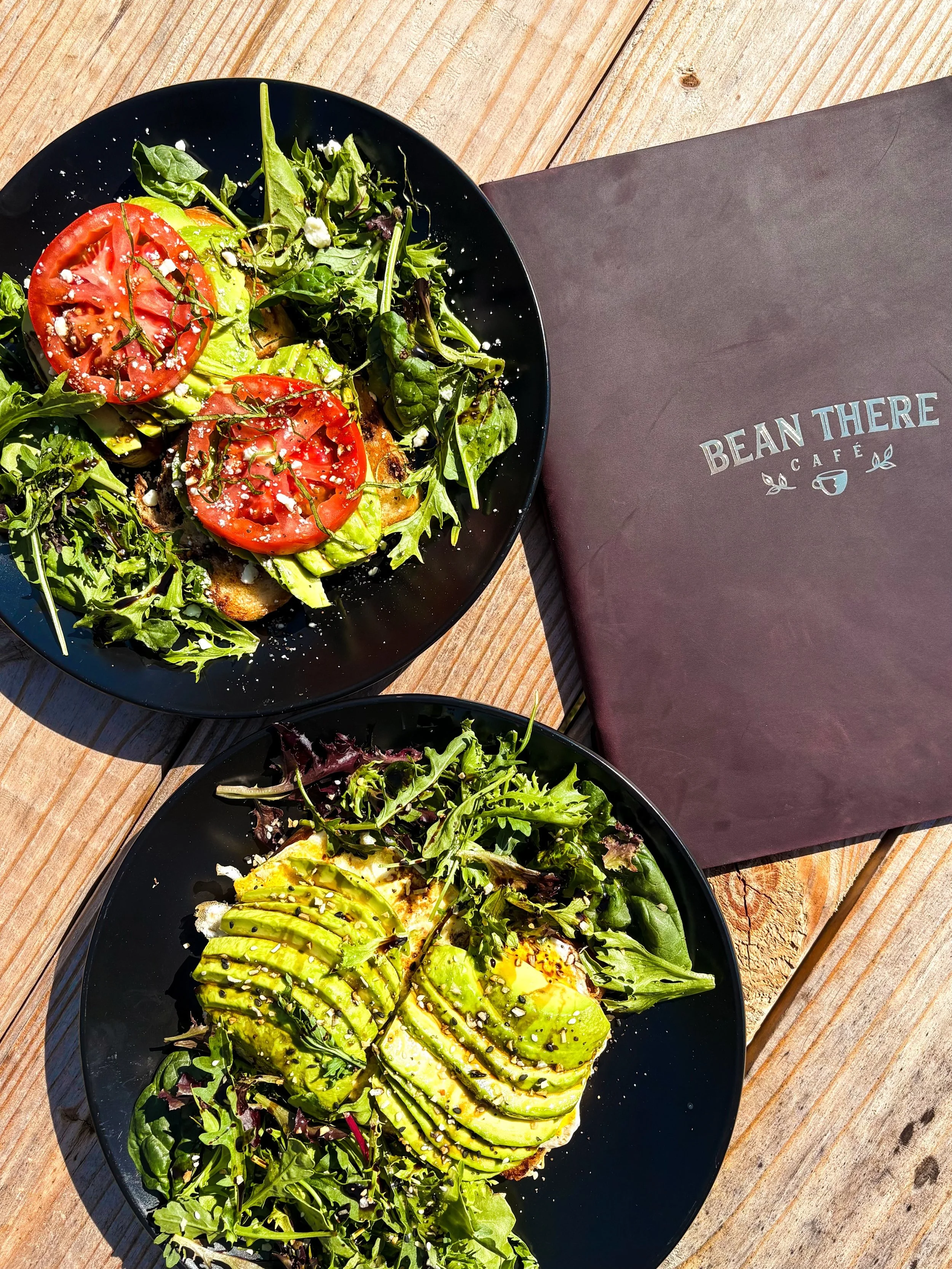 The green goddess has arrived! Meet our 2 new avocado toasts! 🥑 ..protein &amp; bruschetta!