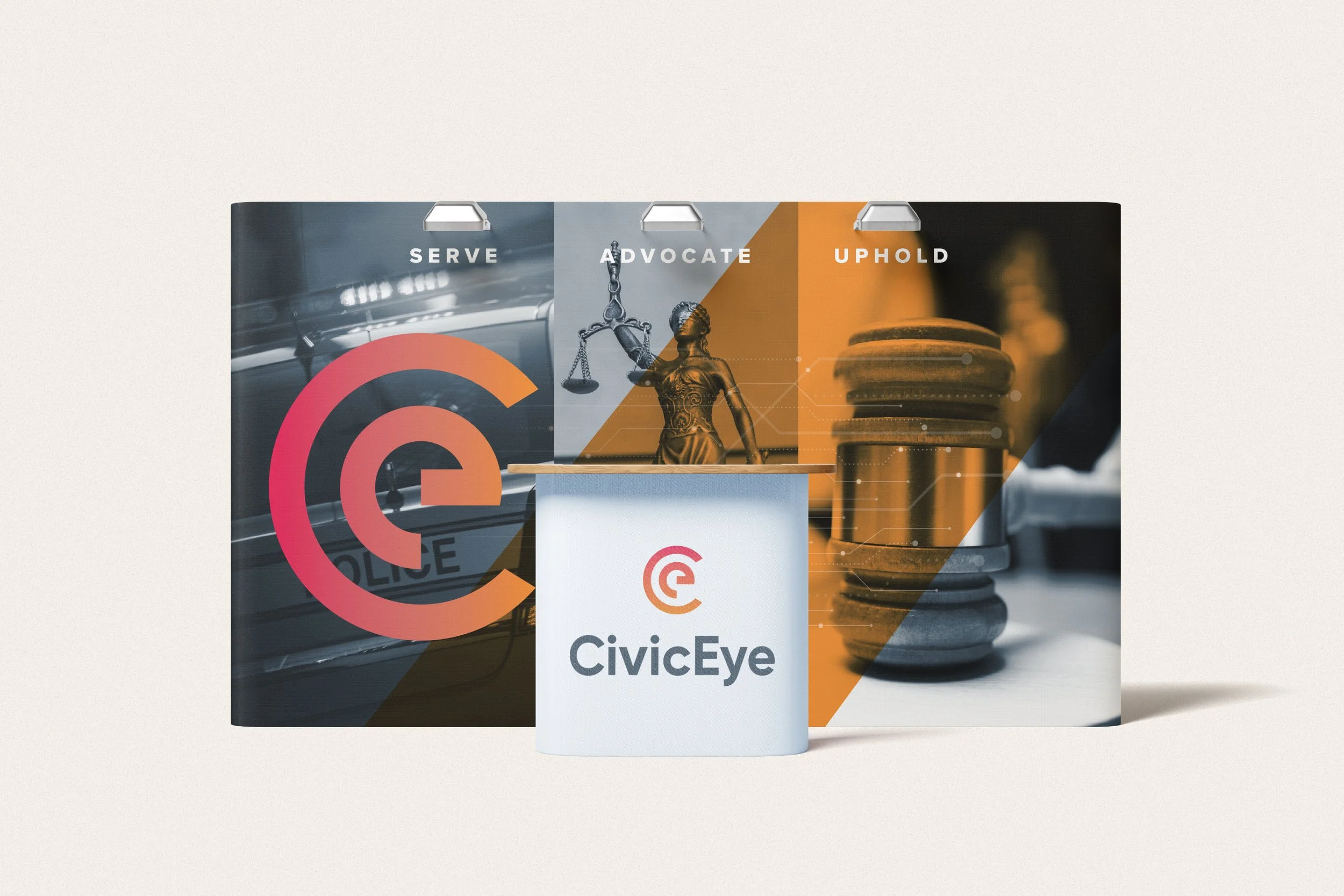 CivicEye B2B tradeshow booth design