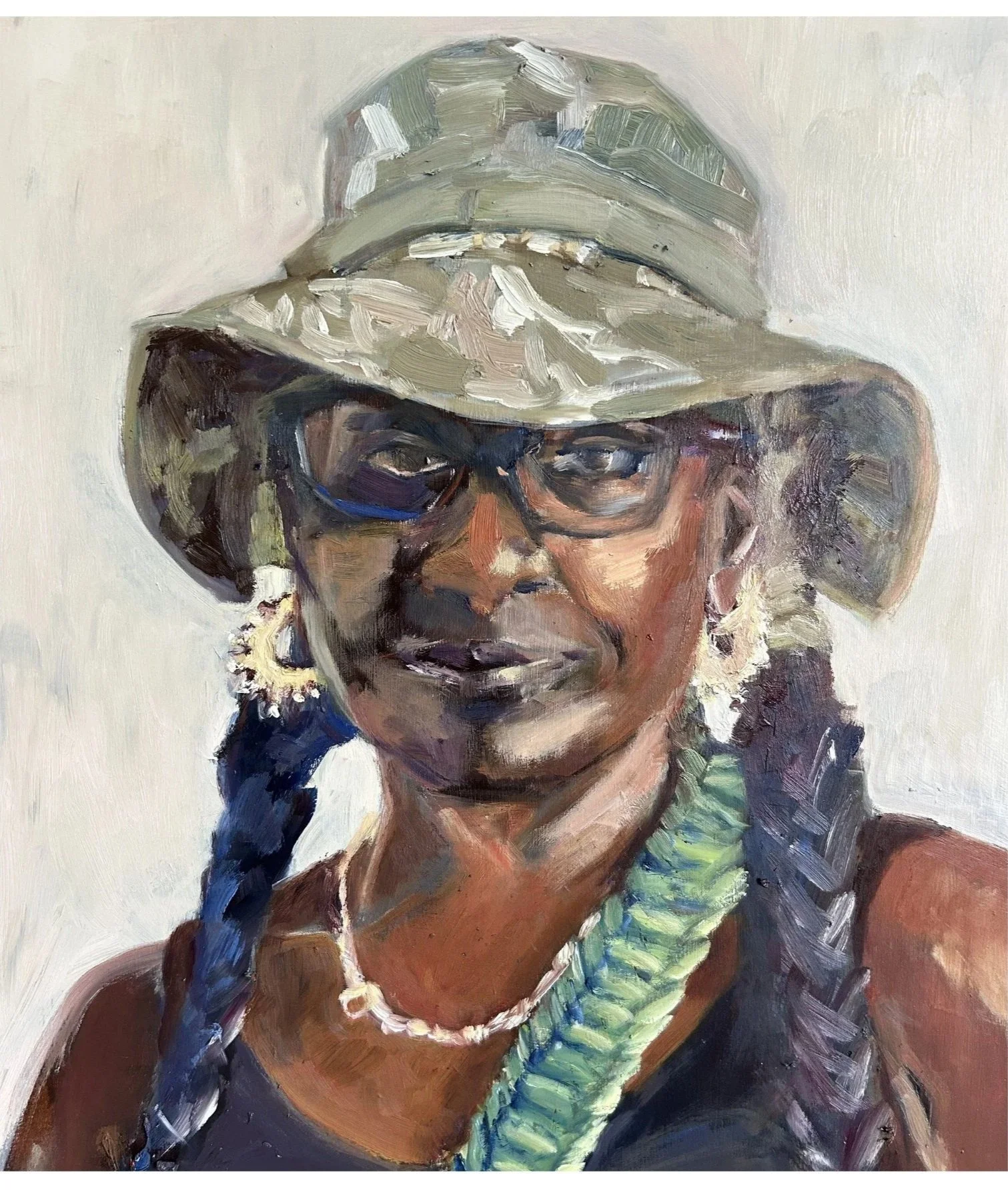 Cynthia, 2026
Oil on board, 40.5 x 50 cm