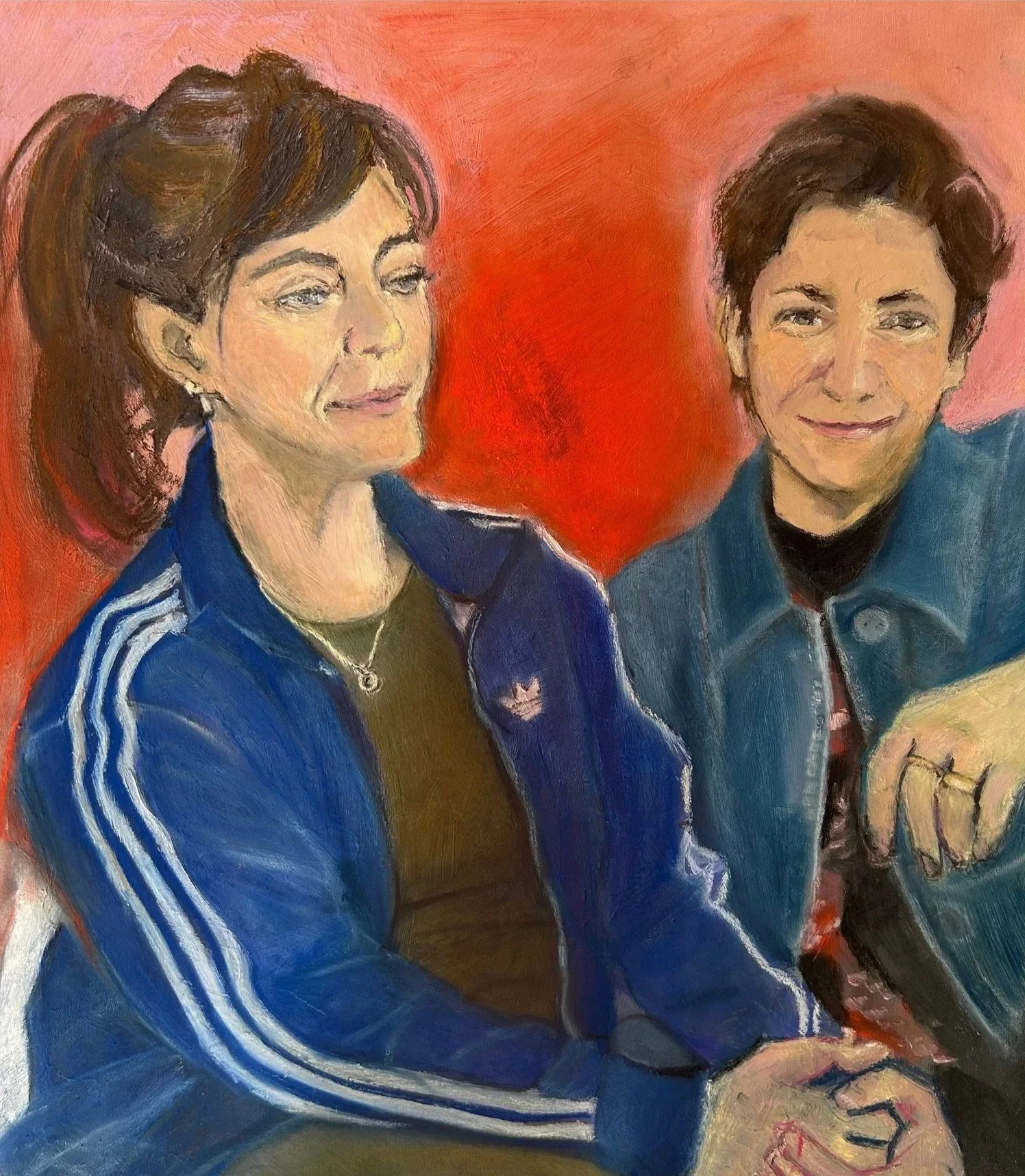 Elli & Jo, 2026
Oil and pastel on Canvas, 57 x 65 cm