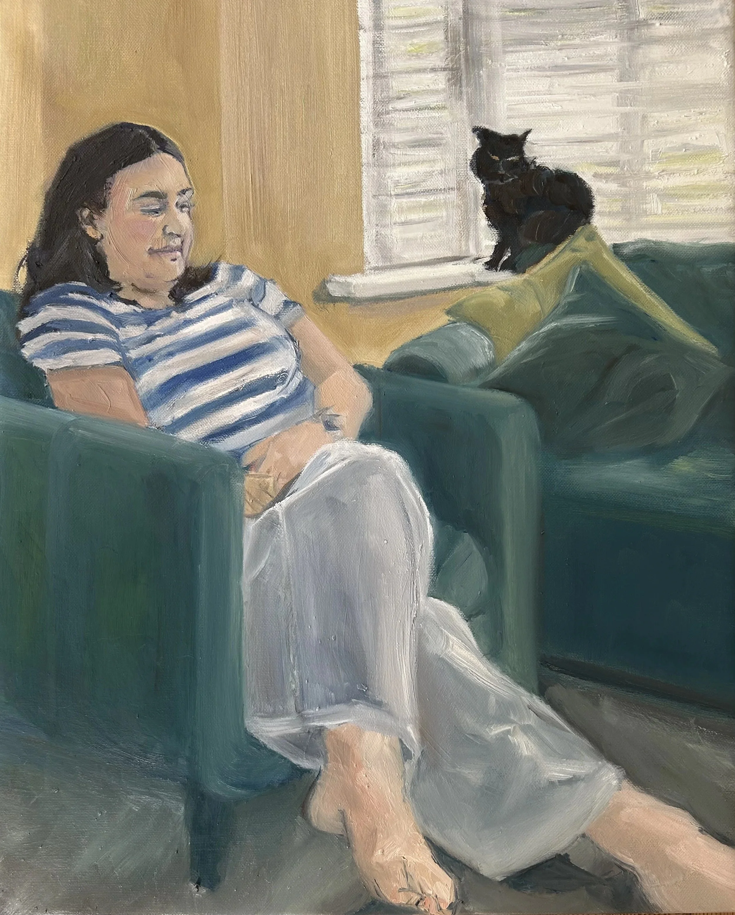 Amy, 2026
Oil on canvas, 40 x 50 cm