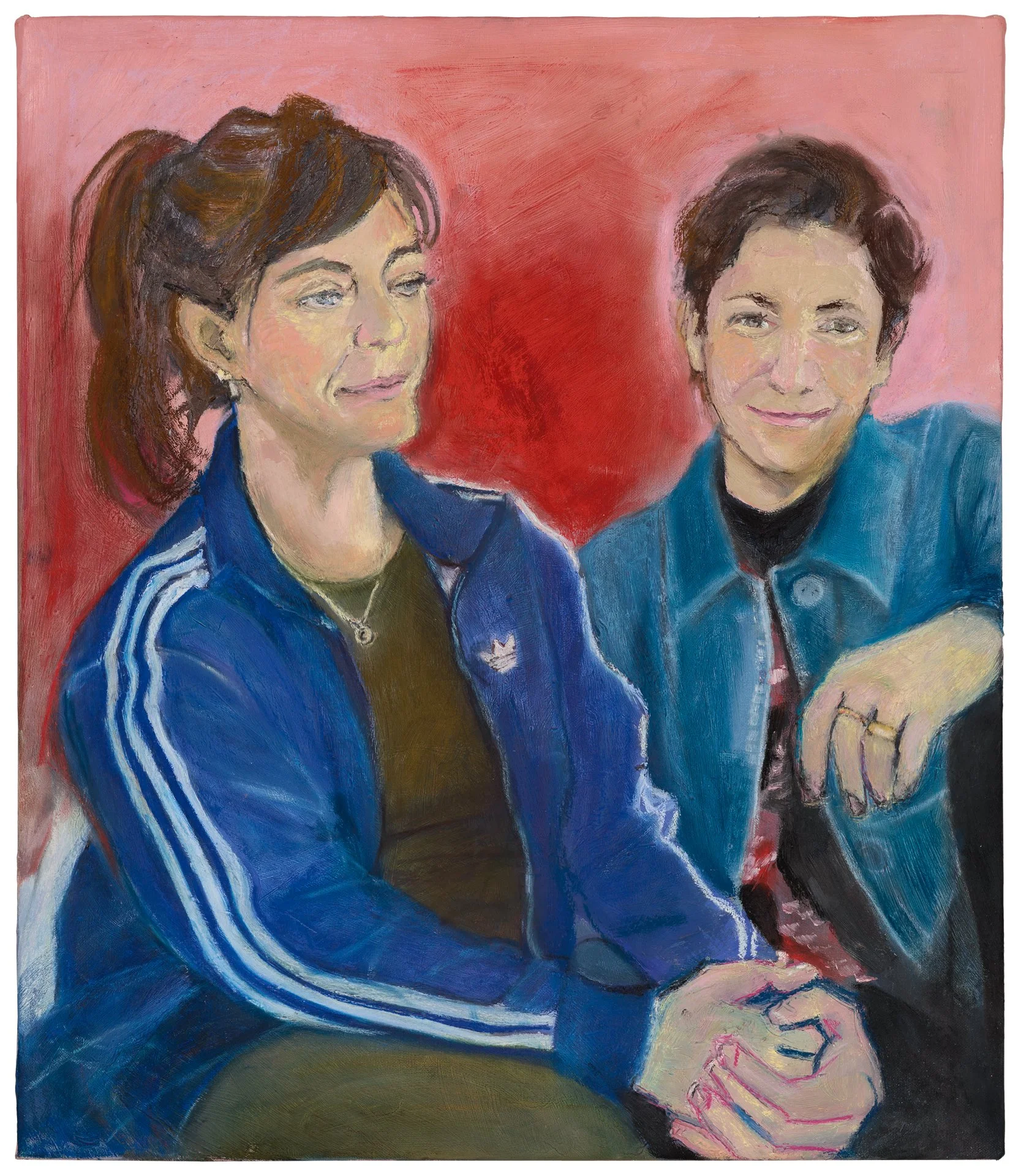 Elli & Jo, (Stepmothers) 2026
Oil and pastel on Canvas, 57 x 65 cm

