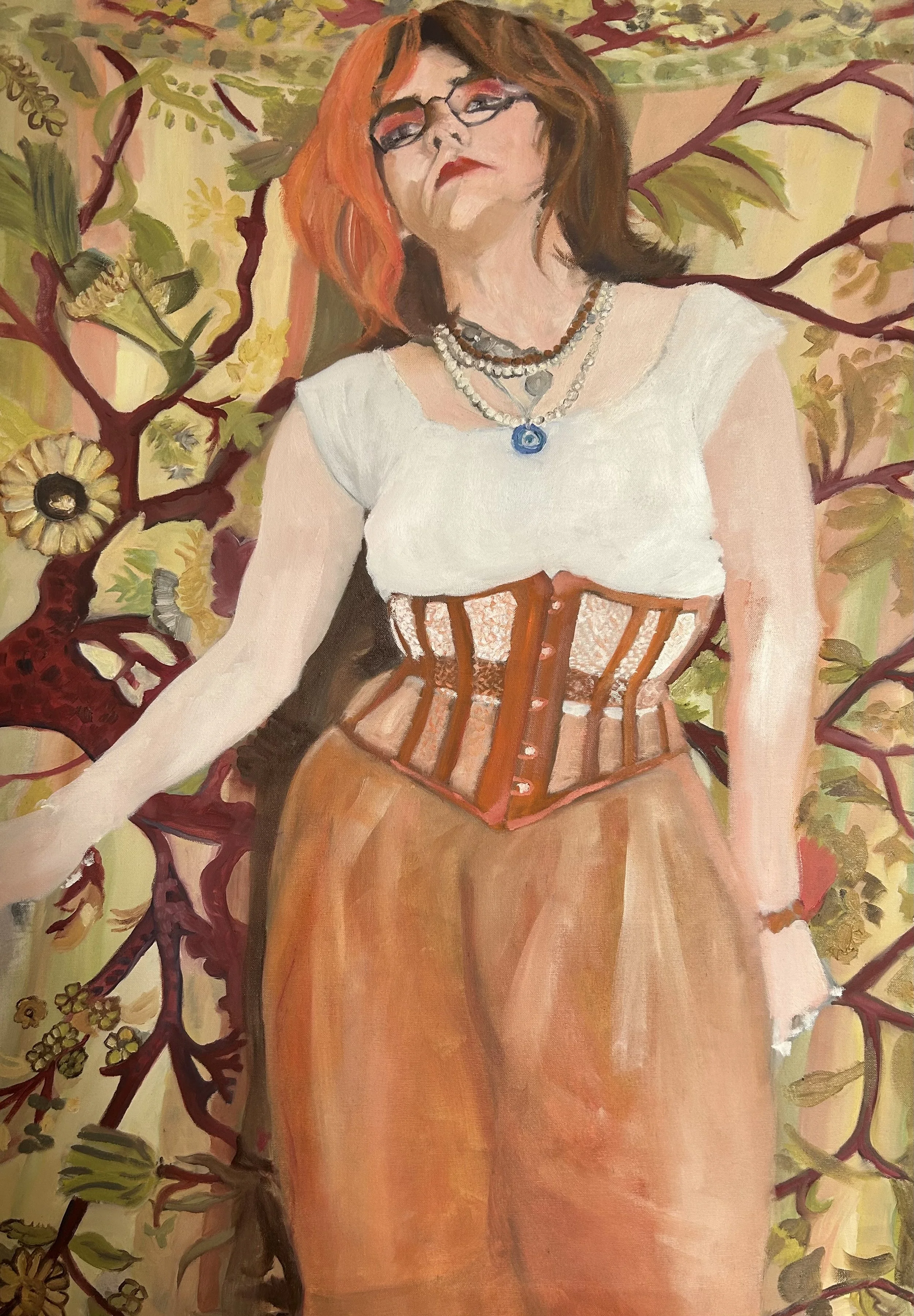 My Stepdaughter Dolly, 2026, oil on canvas, 100x71 cm