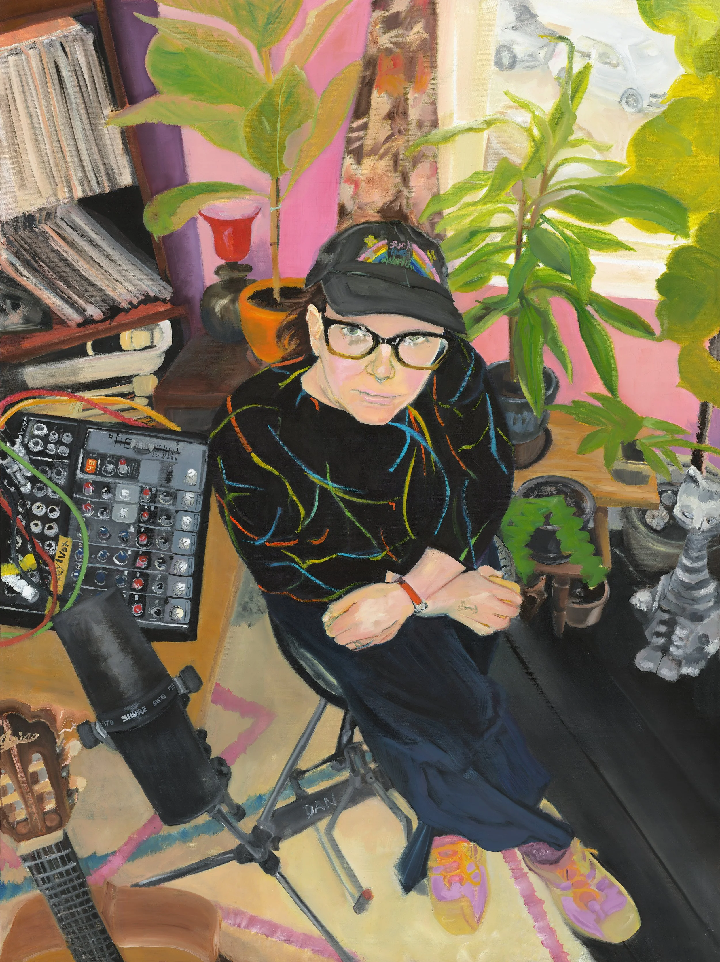 Melinda, 2025, oil on canvas, 104x142 cm