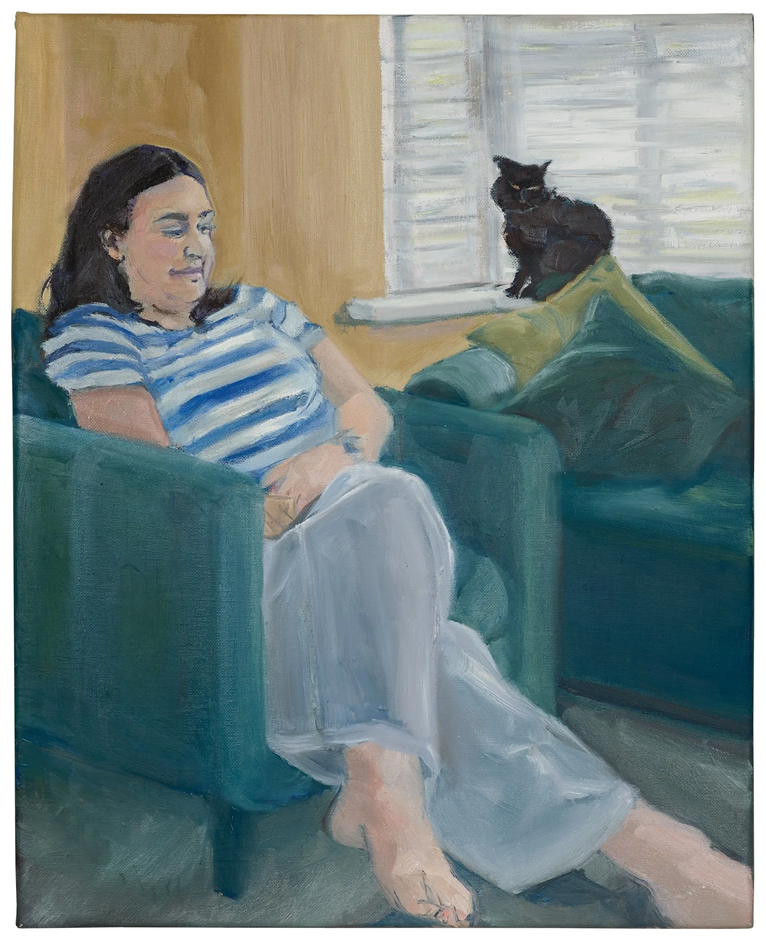 Amy, (Stepmothers) 2026
Oil on canvas, 40 x 50 cm
