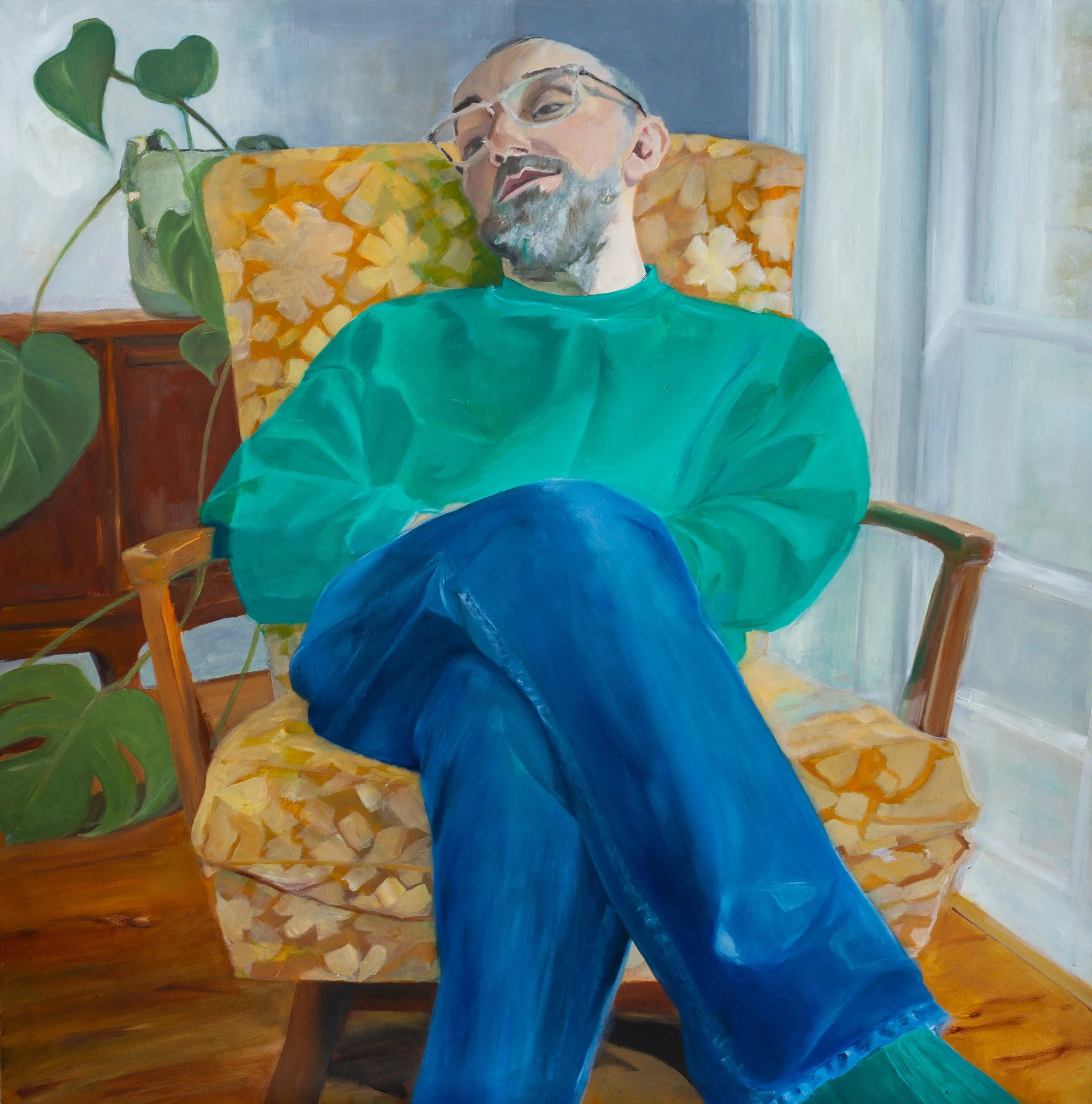 Oli, 2025, oil on canvas, 106x104cm