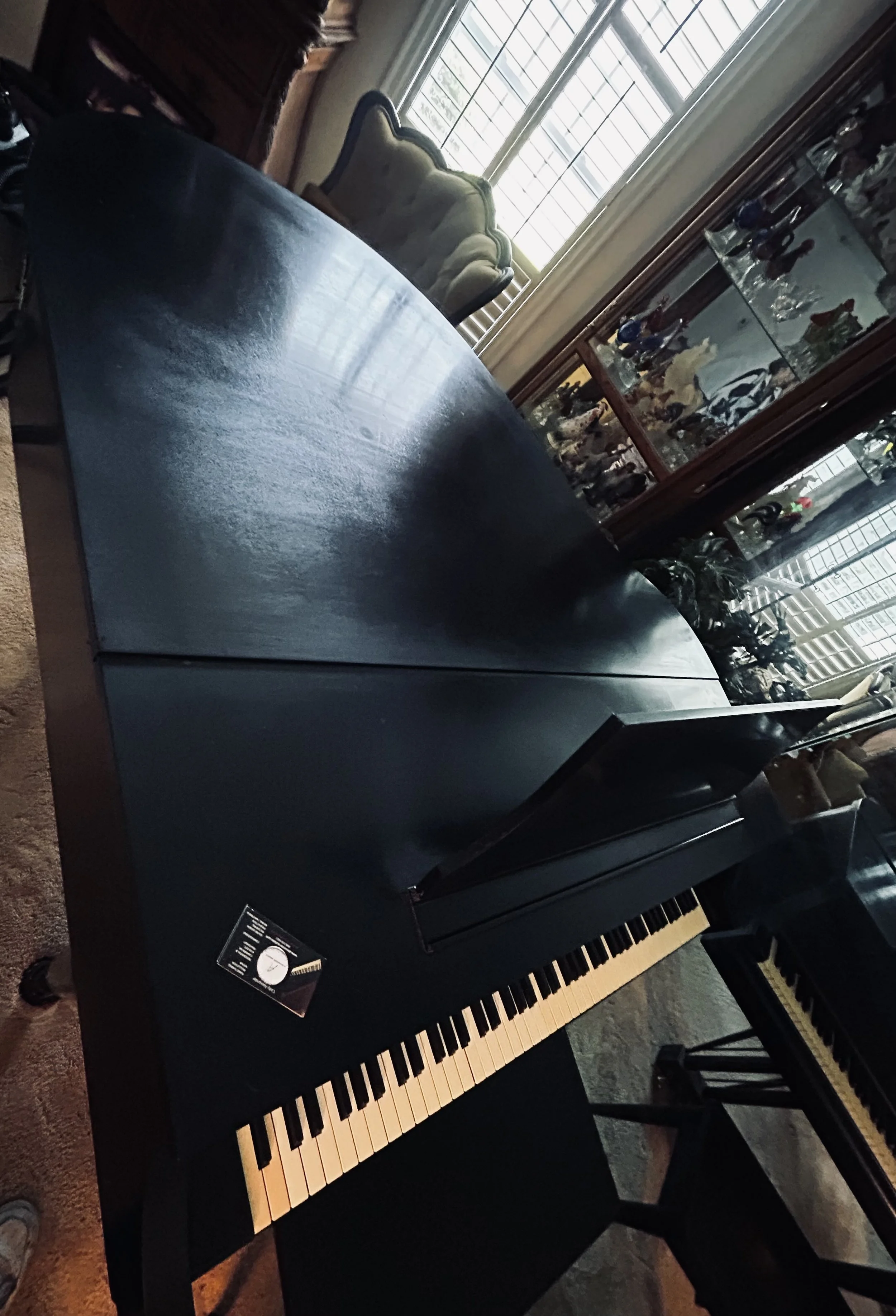 Beautiful Baldwin Grand Piano after a voicing, tuning, and polish. 