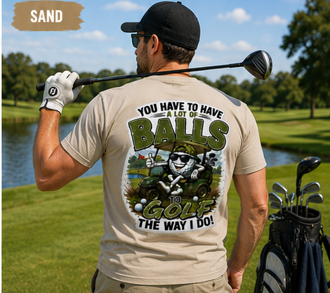 Lot of Balls™ Golf T-Shirt (Copy)