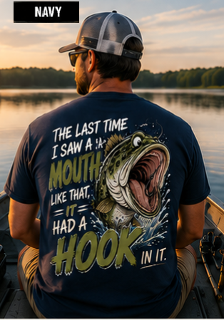 Hook In It Fishing ShirtNavy.PNG