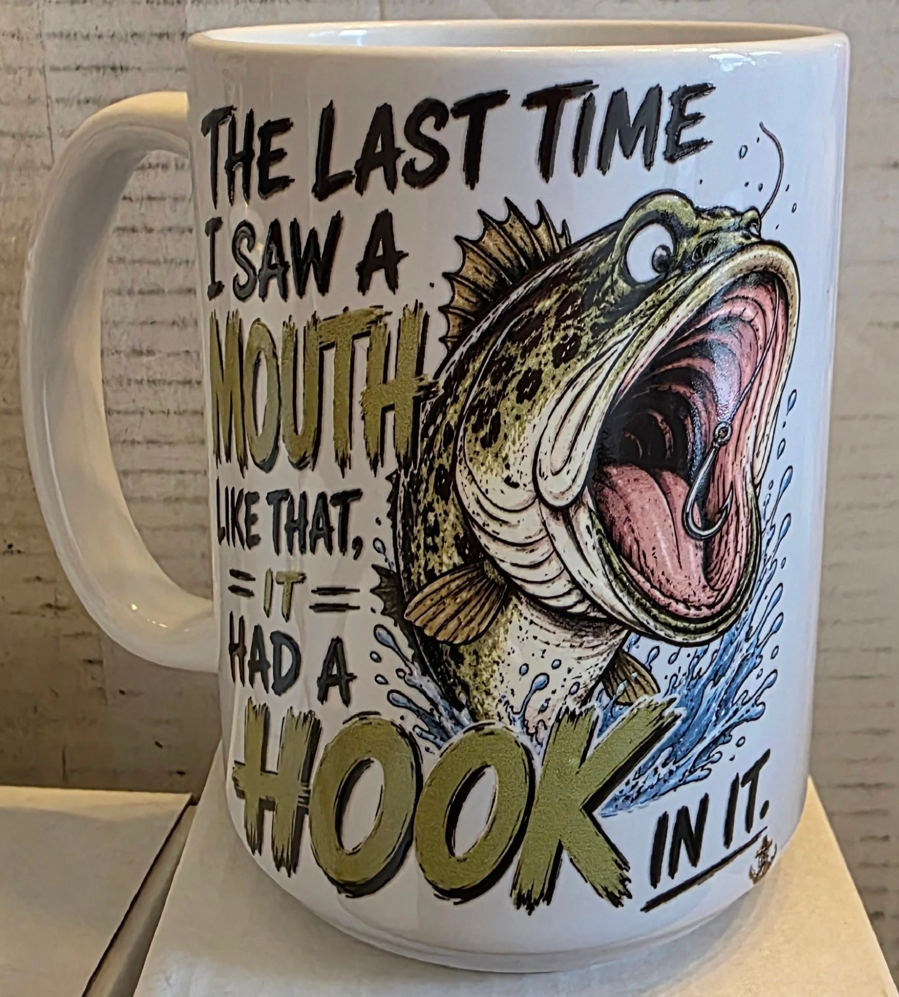 The Last Time I Saw A Mouth Like That Fishing Mug – 15oz