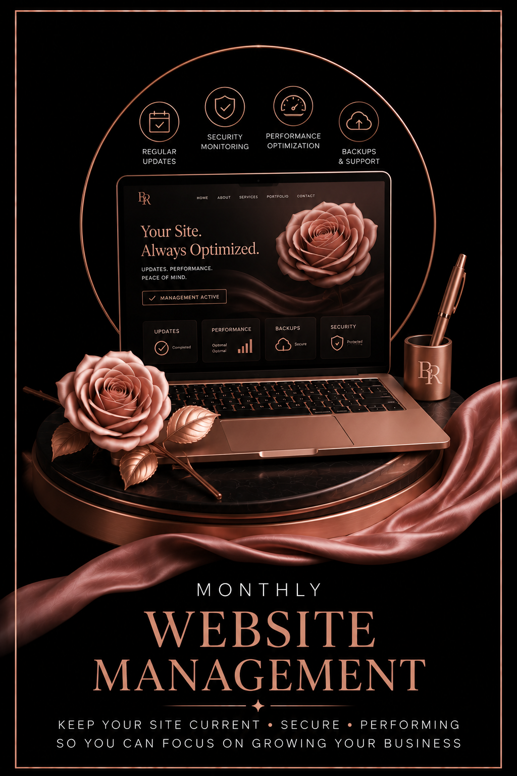 Monthly Website Management (Optional Add-On)