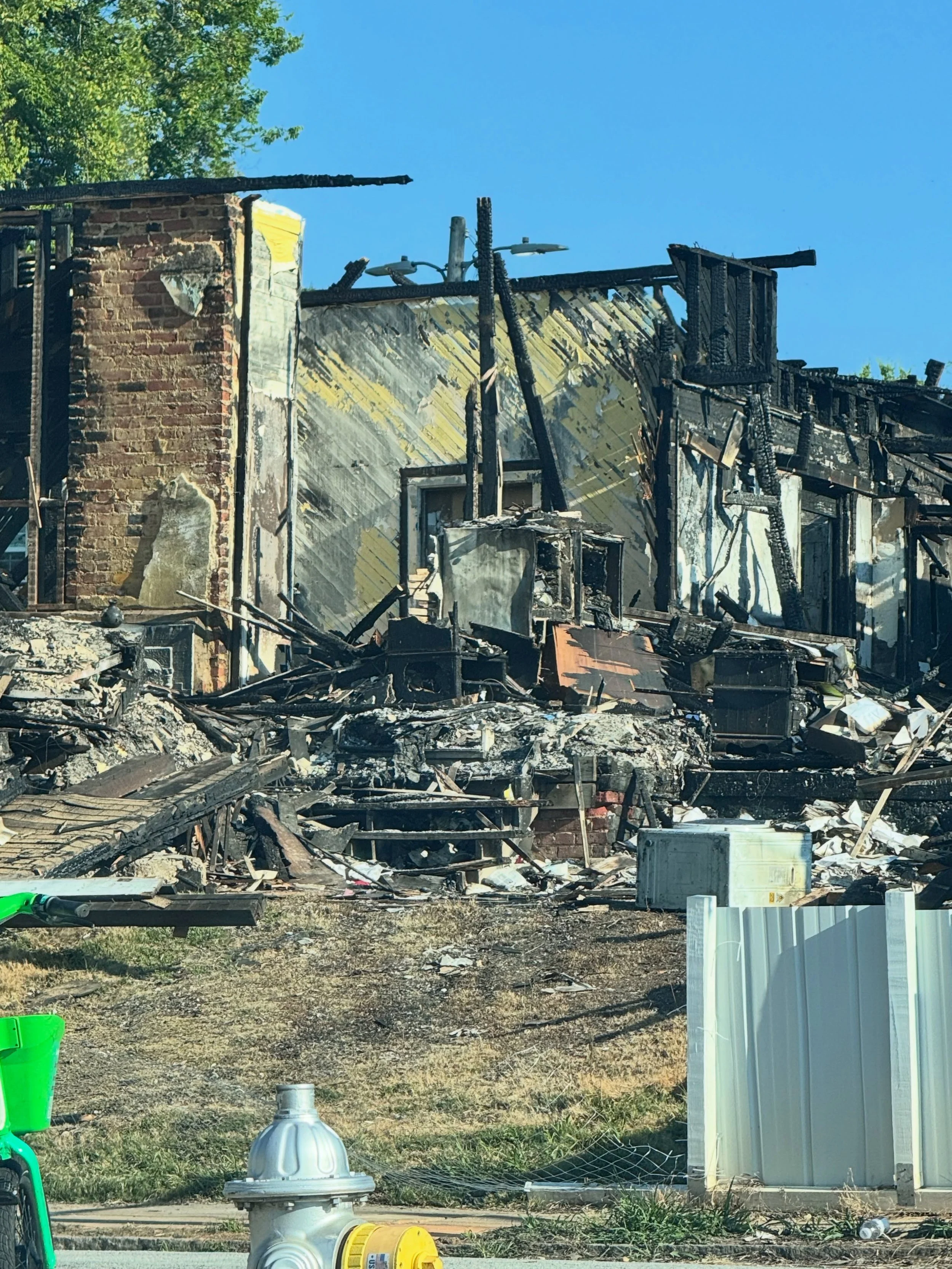 This house was off of Sunset Avenue&mdash; the same street as the King family home.

Two years ago, just a few blocks away, another vacant house burned down where someone was seeking shelter from freezing temperatures. The irony is that the empty lot