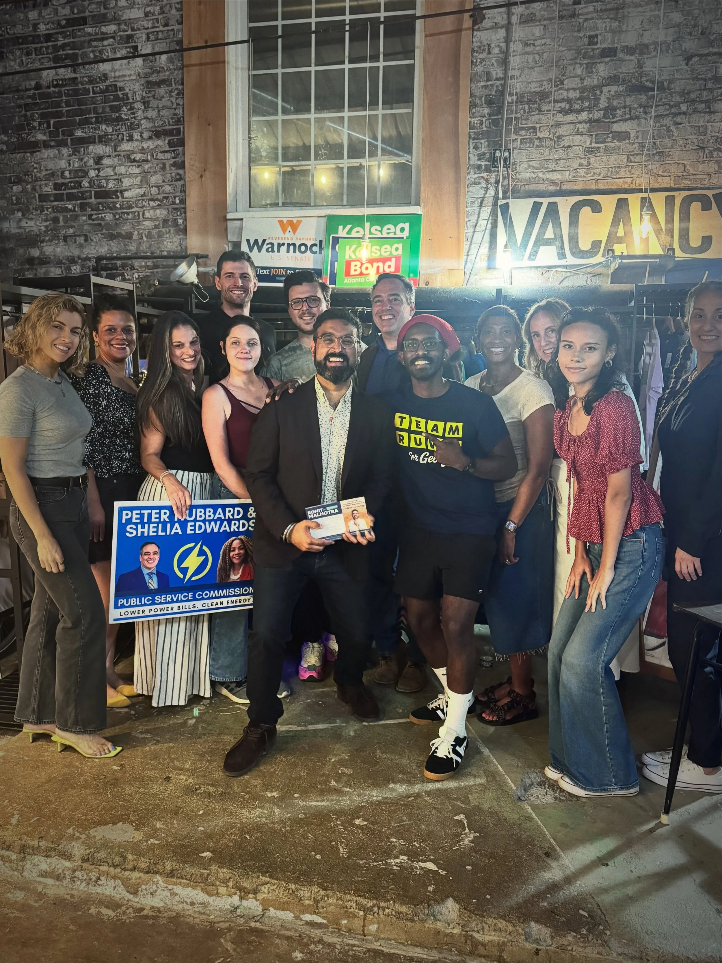 Let&rsquo;s go win the Dem thing! 💙

Thank you to the @fultondems for inviting me to an incredible important and urgent conversation on data centers led by @swarmatl and with Public Service Commissioner @peterforgeorgia (grateful to be back on the b