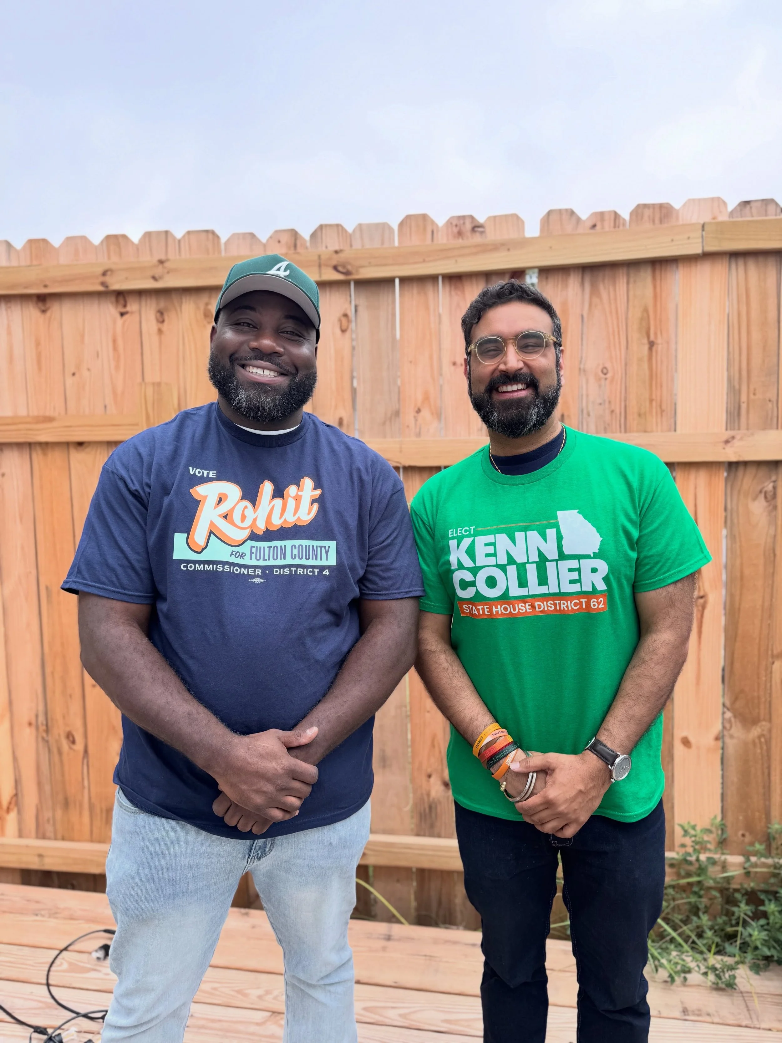 A new generation of leadership is here&mdash; and it sits at the intersection of Fulton County District 4 and House District 62. @kennforgeorgia and I brought our literal families together to knock on almost *500* doors across neighborhoods in East P
