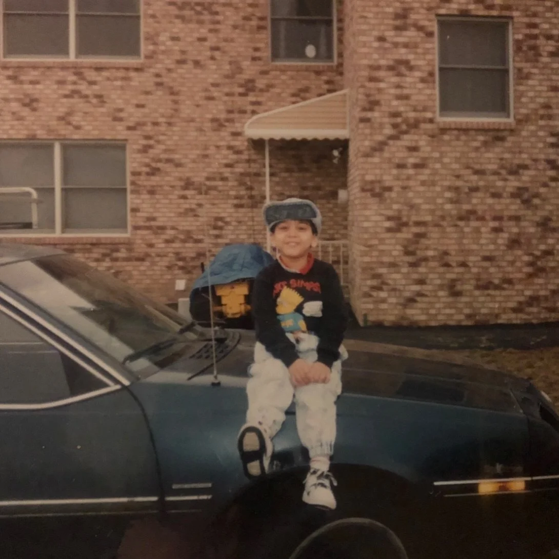 This kid is 40 today.

My parents gave me the ultimate privilege: growing up poor without ever knowing I was poor.

We took this photo with my family&rsquo;s first camera, in front of our first apartment, with my parents&rsquo; favorite child on top 