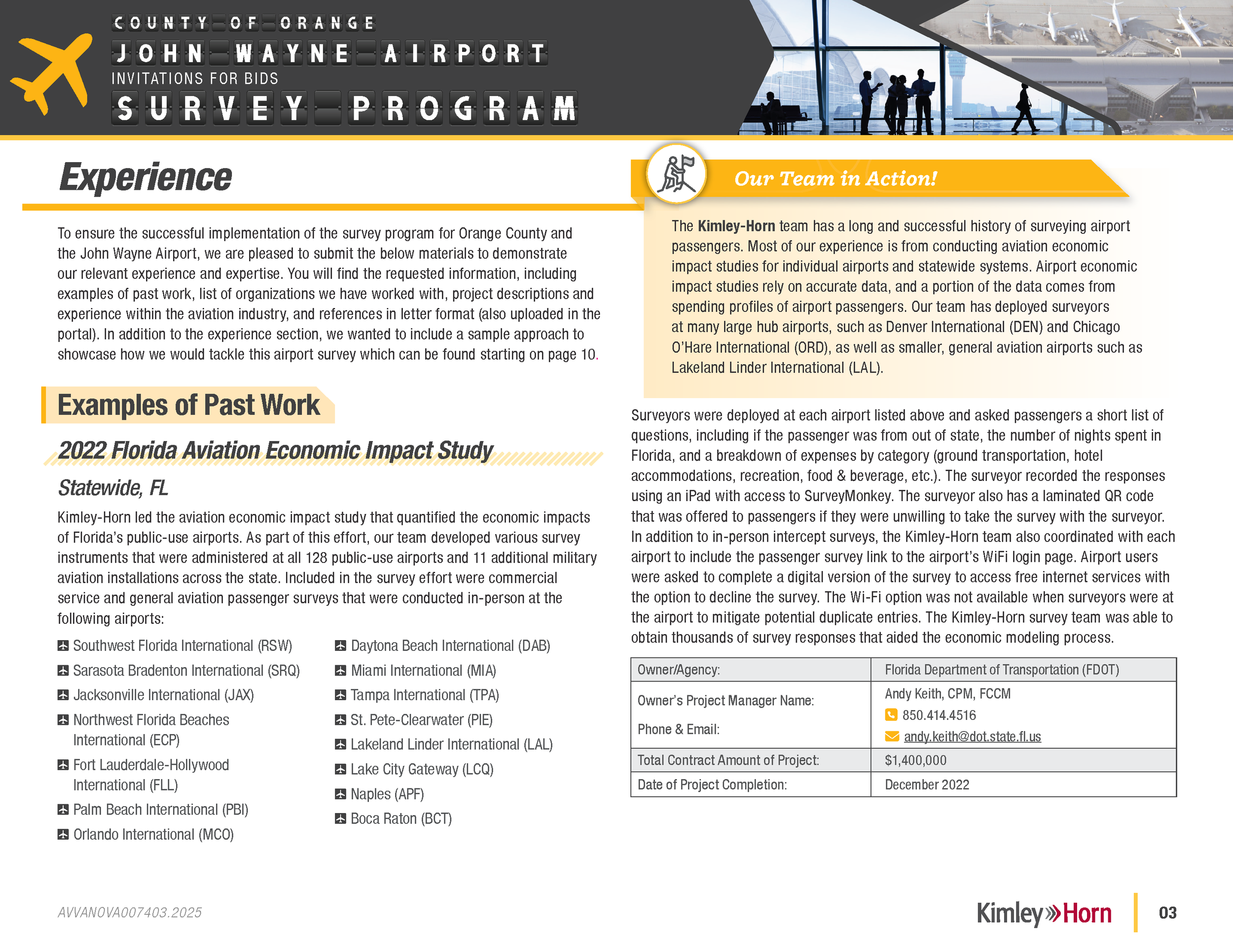 Kimley-Horn IFB Response_John Wayne Airport_Airport Survey Program_Page_03.png