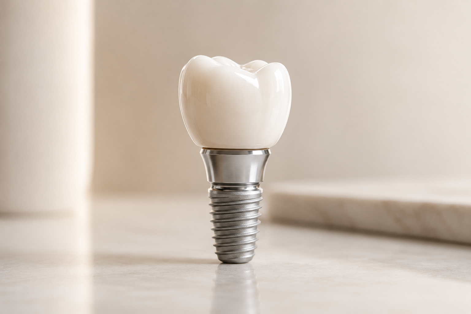 Dental Implant with crown
