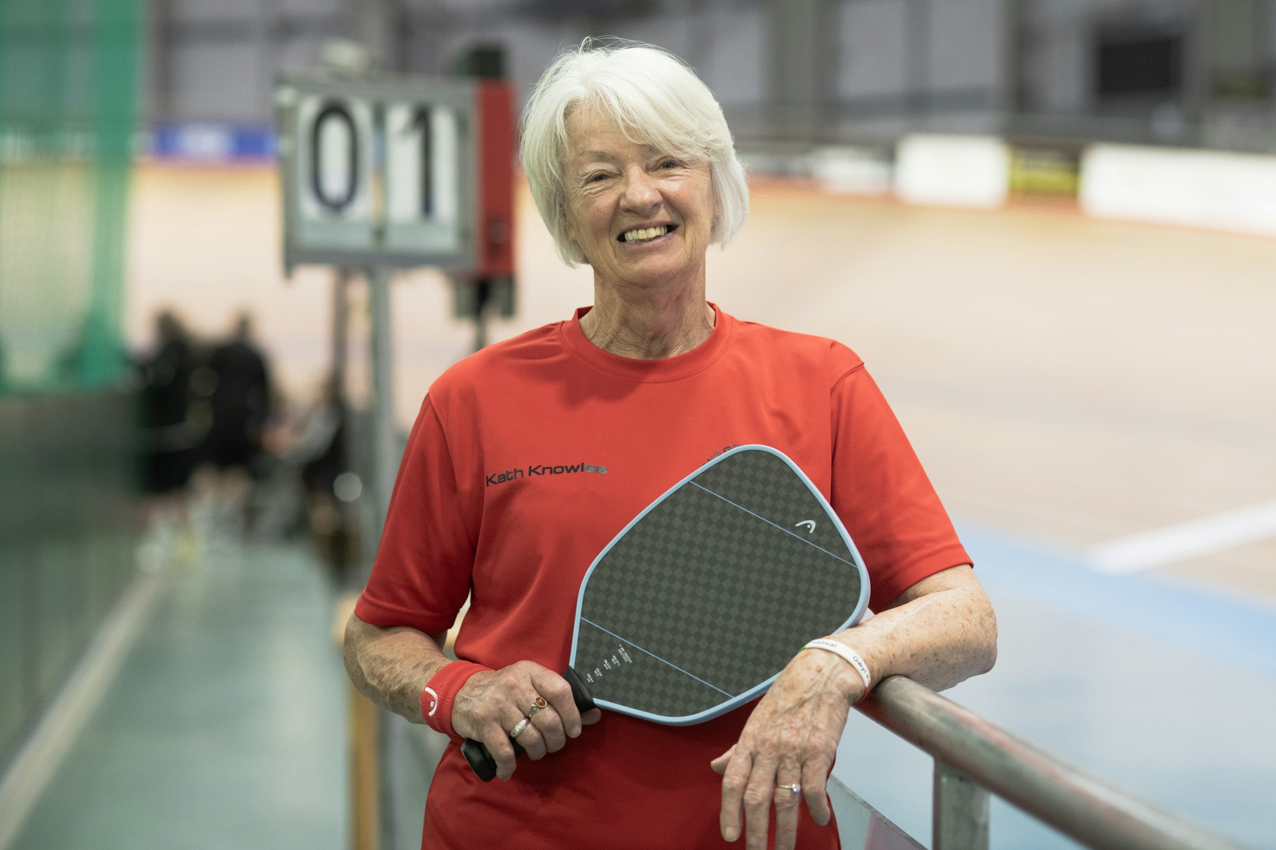 pickleball woman retired joy