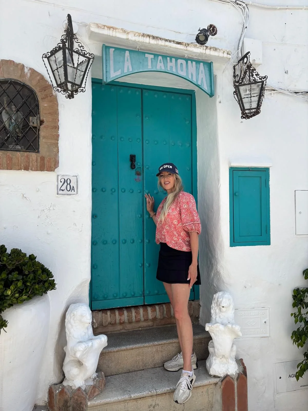 Frigiliana is less than thirty minutes from Nerja, and worth every kilometer! It's known for it's painted doorways, patterned streets, and the only active sugar cane factory in Spain!