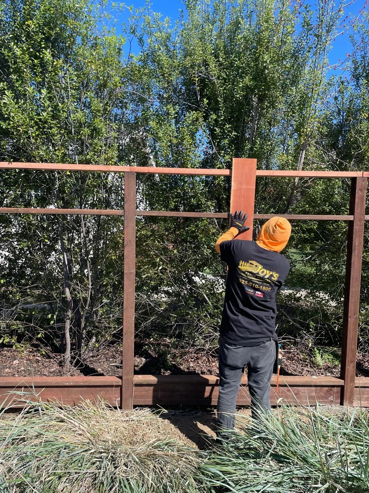 Privacy Redwood Fence