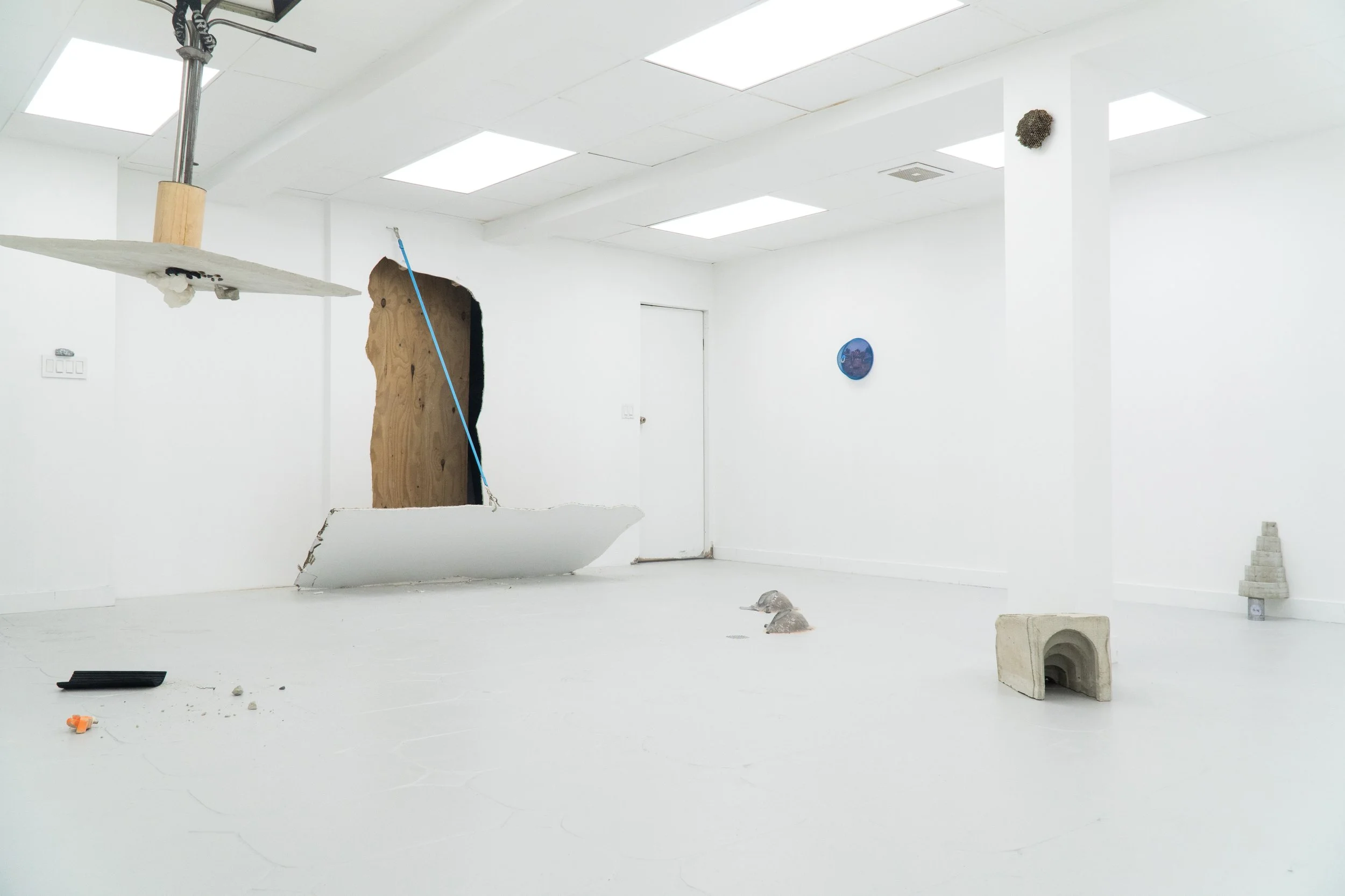  Installation view of  Dumb Luck,  New York. Artist: Paz Sher. Curated by Fanfan Yuxuan Fan. Courtesy of the artist and FanFlus. 