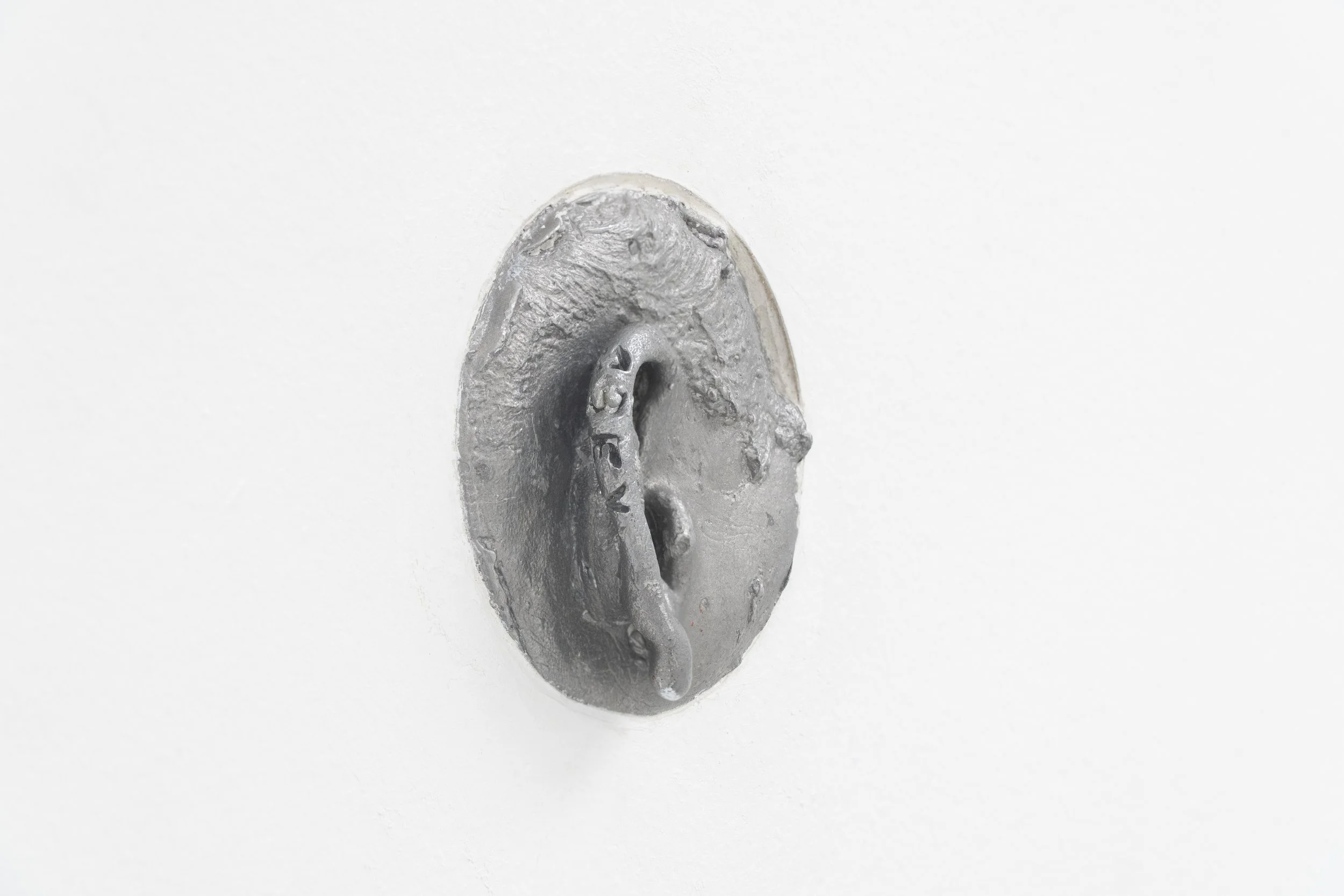   Antihelix,  2023. Installation view of  Dumb Luck,  New York. Artist: Paz Sher. Curated by Fanfan Yuxuan Fan. Courtesy of the artist and FanFlus. 