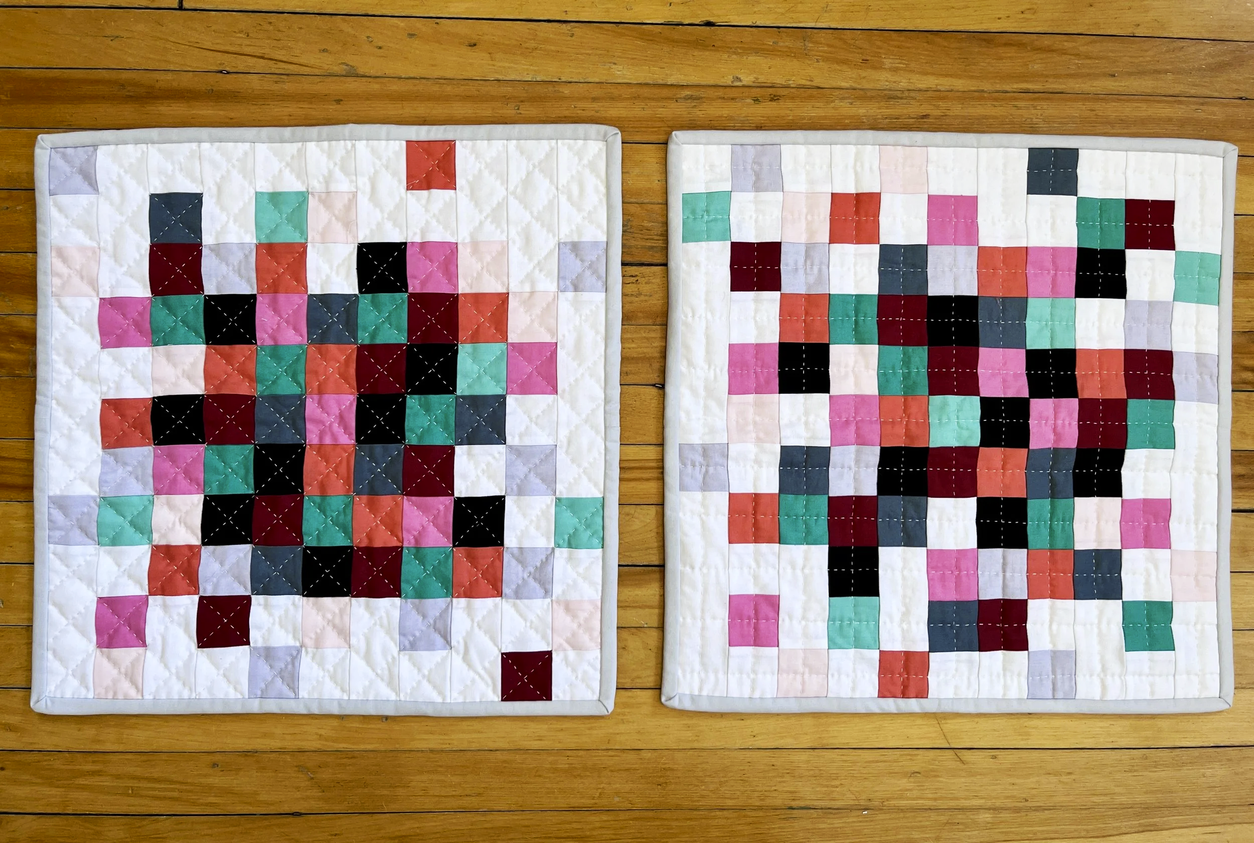 Hand quilted wall art