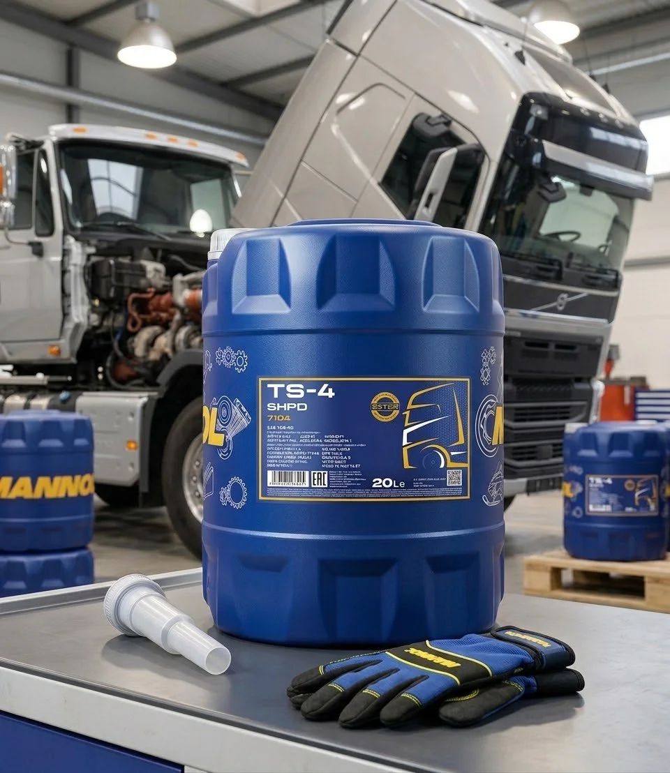 Motoreļļa MANNOL TS-4 SHPD 15W-40 (Smagajai un lauksaimniecības tehnikai)(20L)