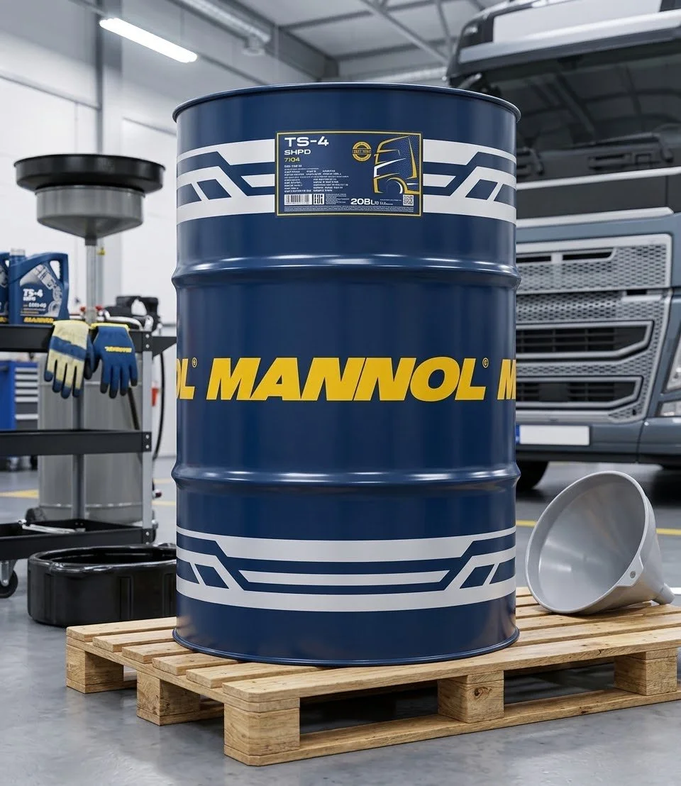Motoreļļa MANNOL TS-4 SHPD 15W-40 (208L Muca)